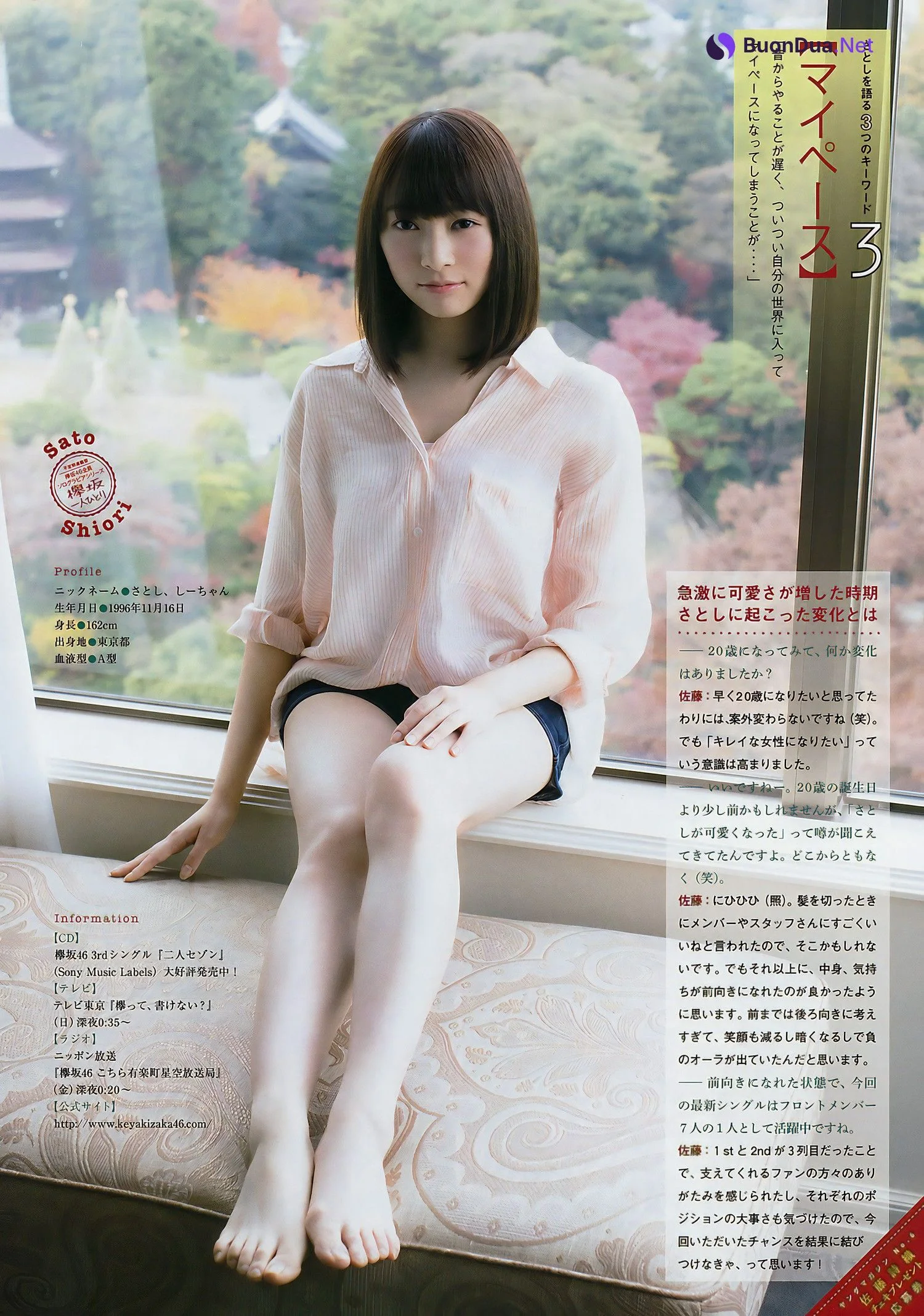菅井友香・佐藤詩織, Young Magazine 2017 No.06 (ヤングマガジン 2017年6号) - Photo 8