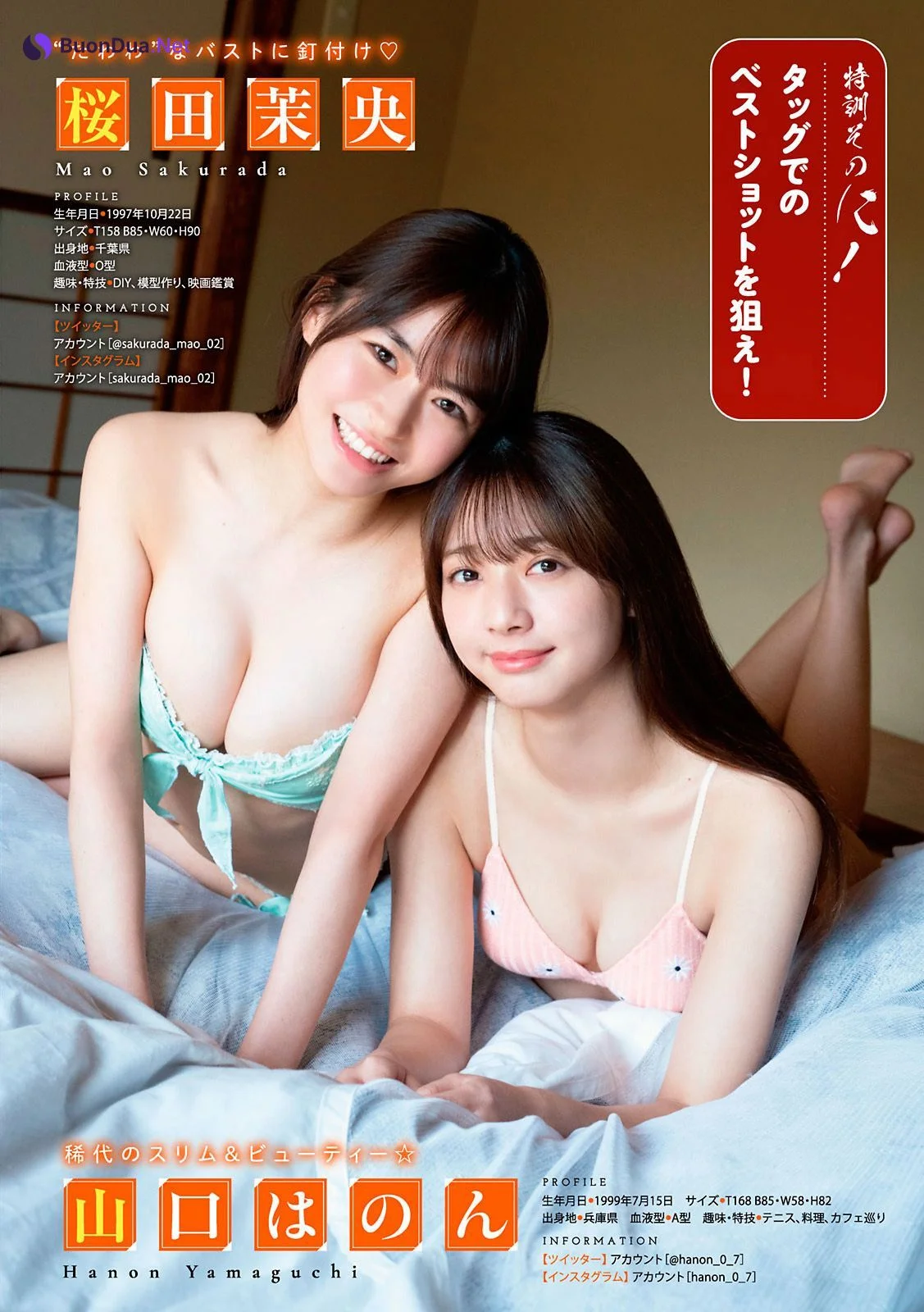 後藤真桜, 早川渚紗, 山口はのん, 桜田茉央, Young Magazine 2021 No.04-05 (ヤングマガジン 2021年04-05号) - รูปภาพ 2