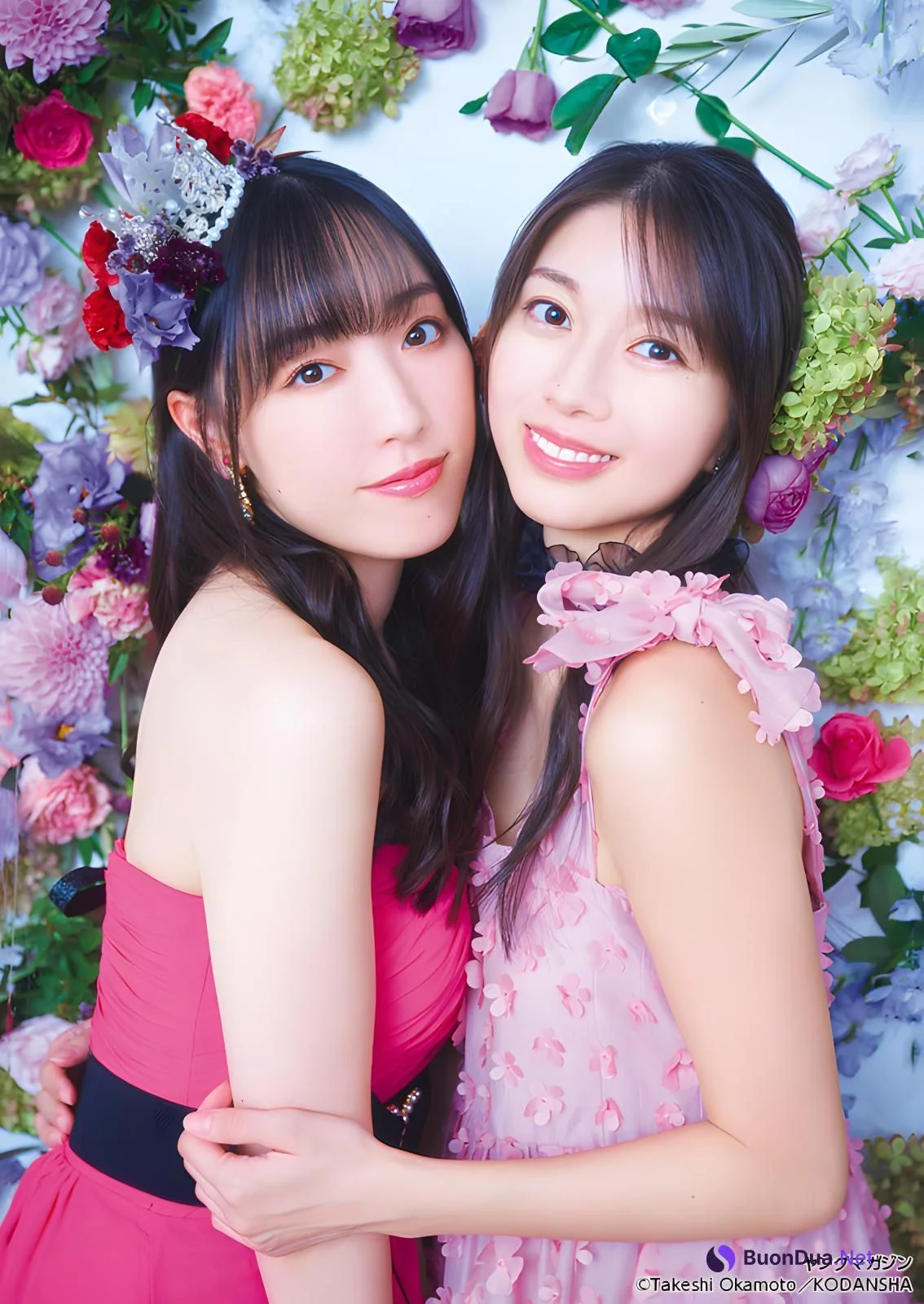 牧野真莉愛 譜久村聖, Young Magazine 2023 No.52 (ヤングマガジン 2023年52号) - Photo 12