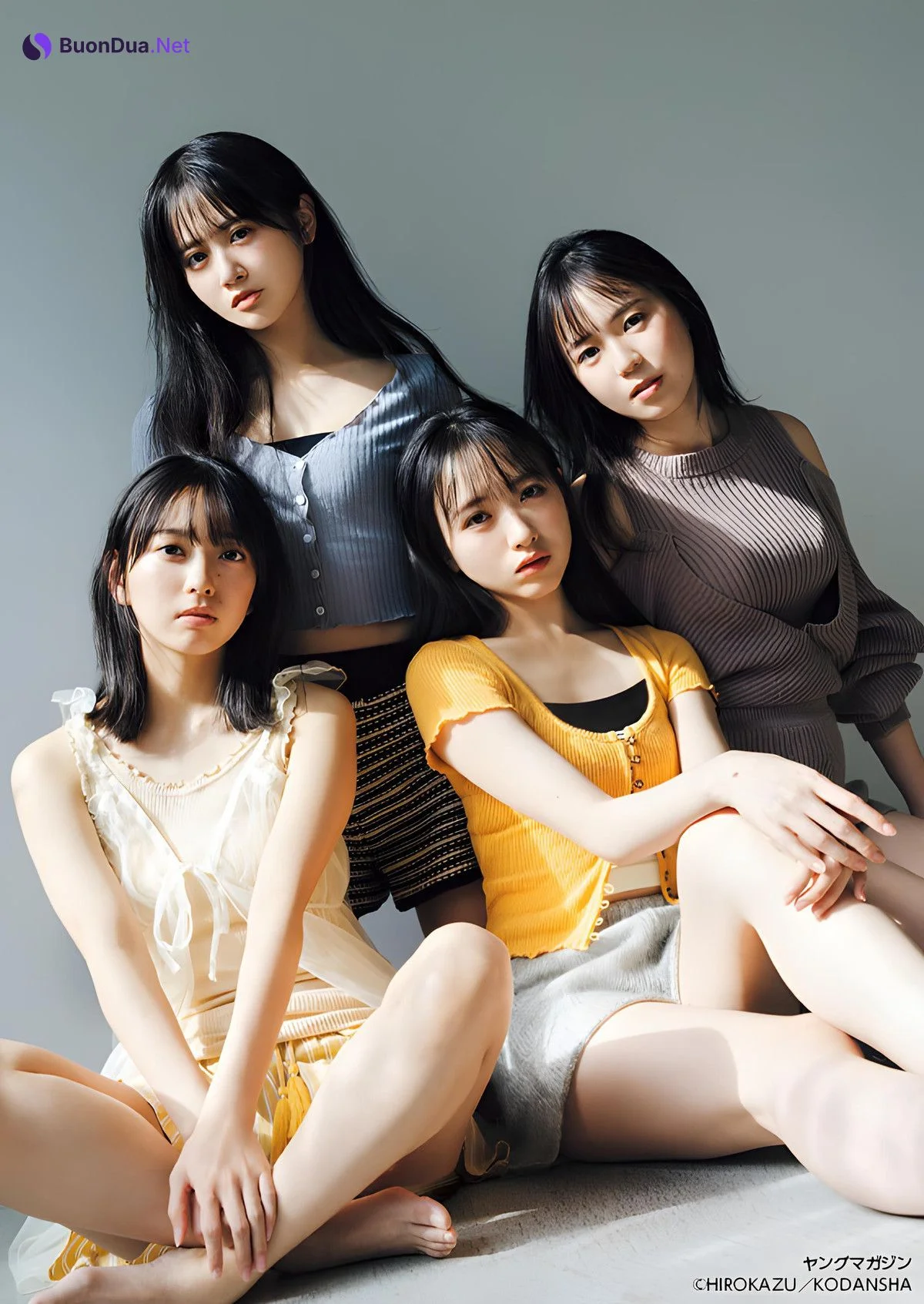 石田千穂 石田みなみ 中村舞 宗雪里香, Young Magazine 2024 No.07 (ヤングマガジン 2024年7号) - Photo 5