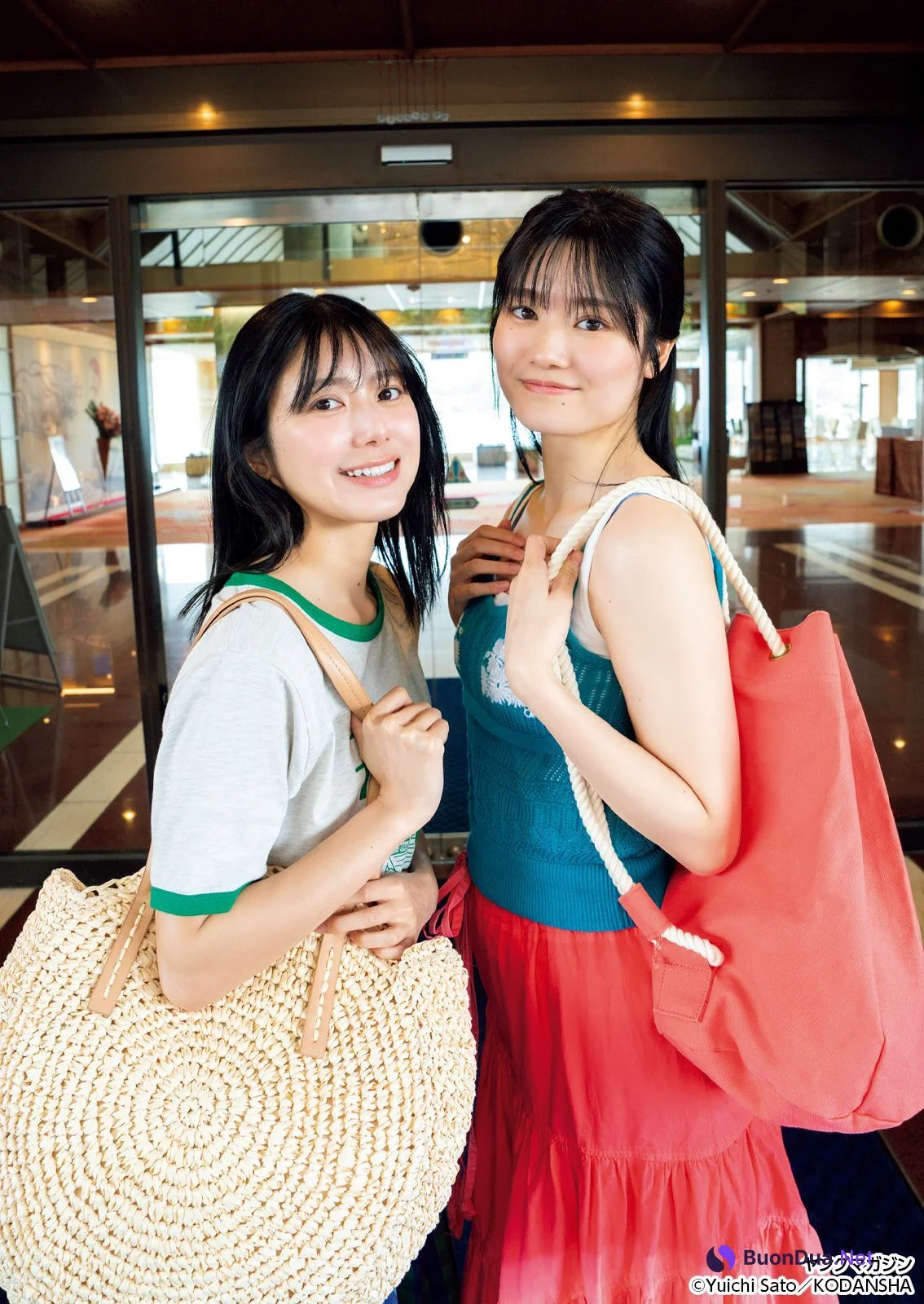 大西桃香・中野郁海, Young Magazine 2025 No.34 (ヤングマガジン 2025年34号) - Photo 5