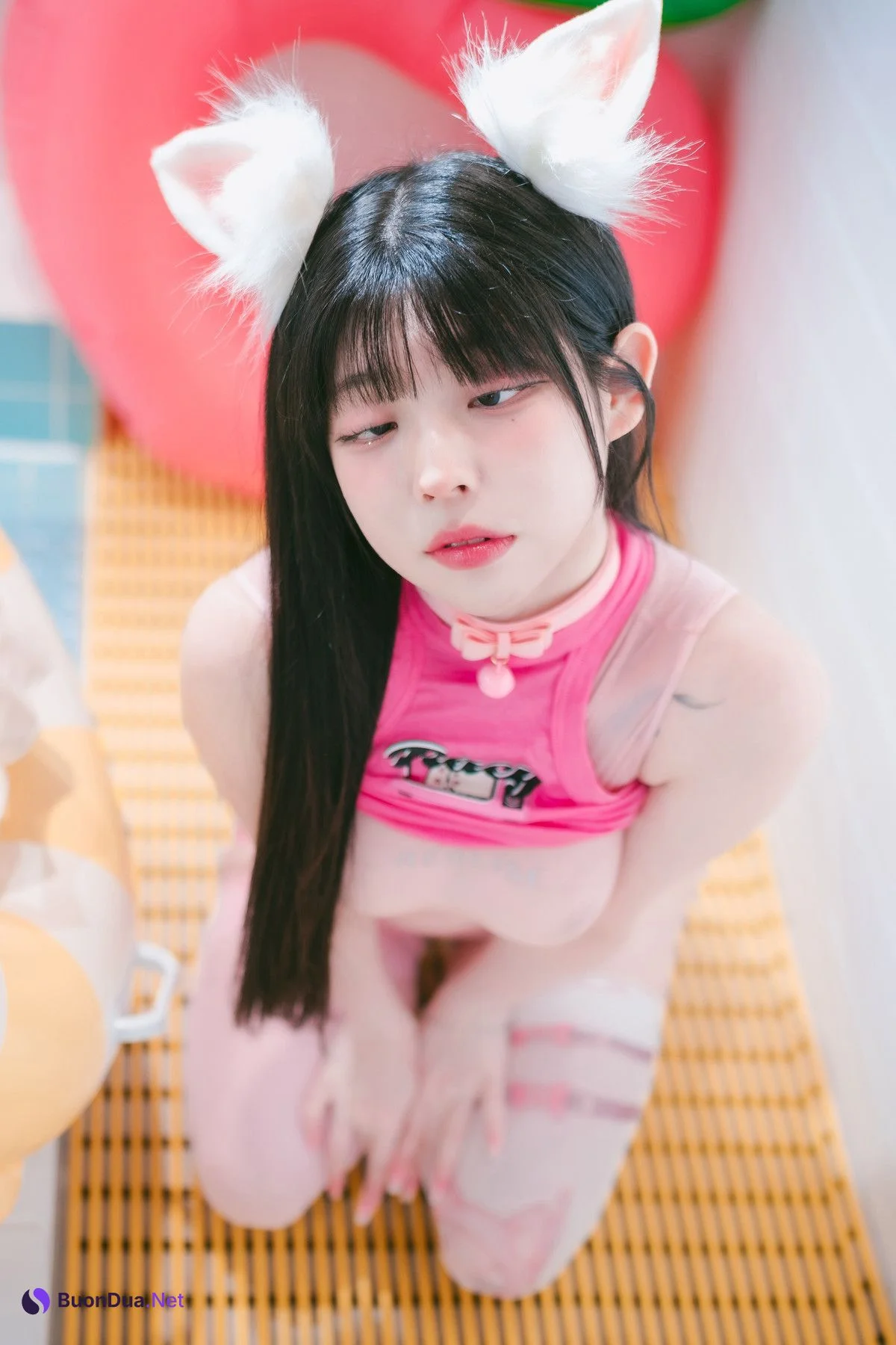 Yudi 유디, DJAWA “Pink Bunny & Black Cat” Set.02 - Photo 11