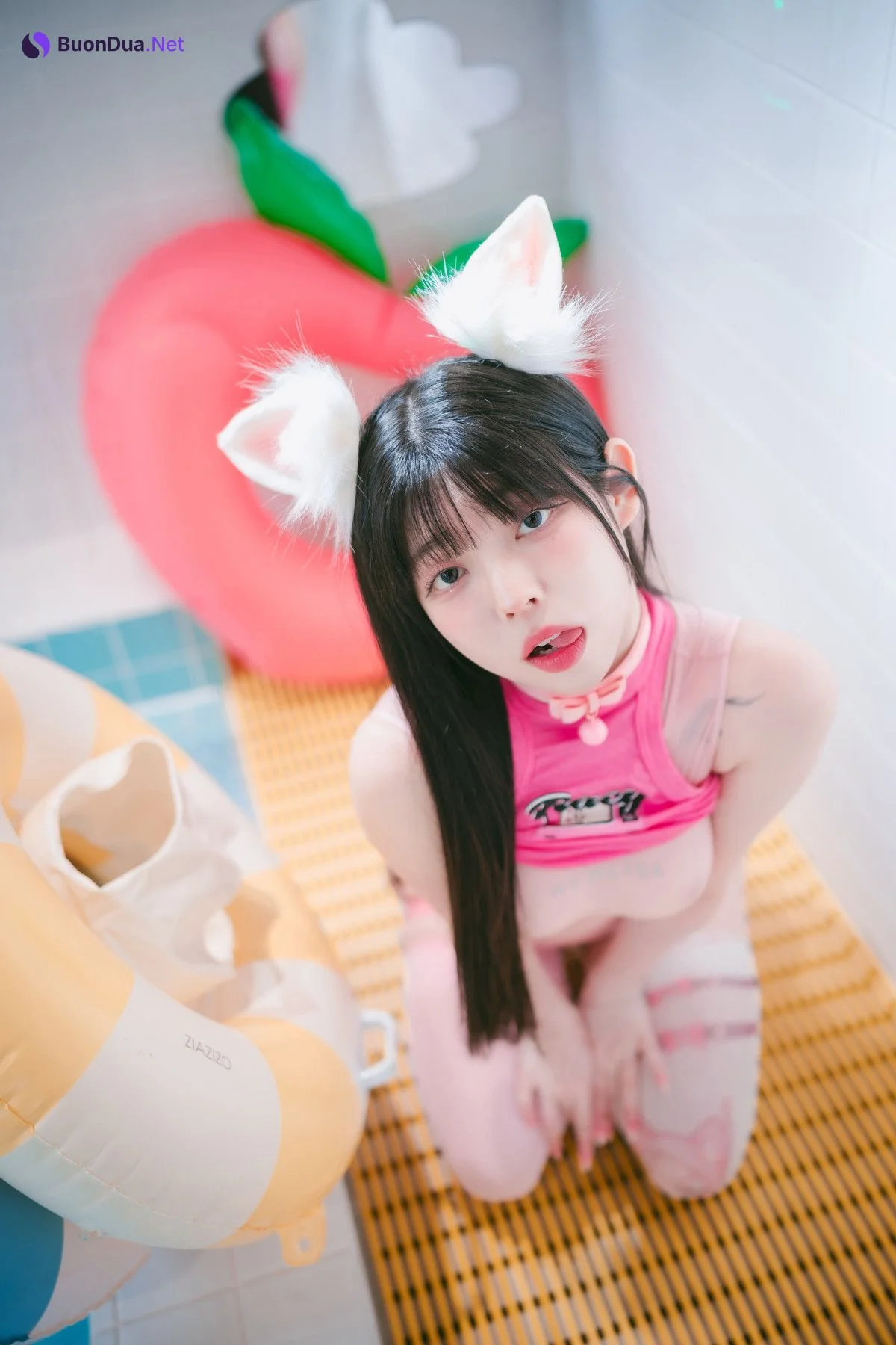Yudi 유디, DJAWA “Pink Bunny & Black Cat” Set.02 - Photo 12
