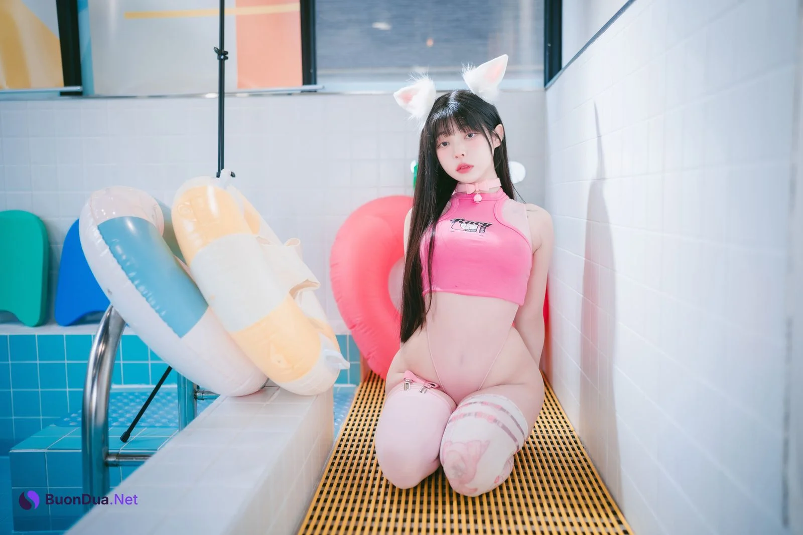 Yudi 유디, DJAWA “Pink Bunny & Black Cat” Set.02 - Photo 7