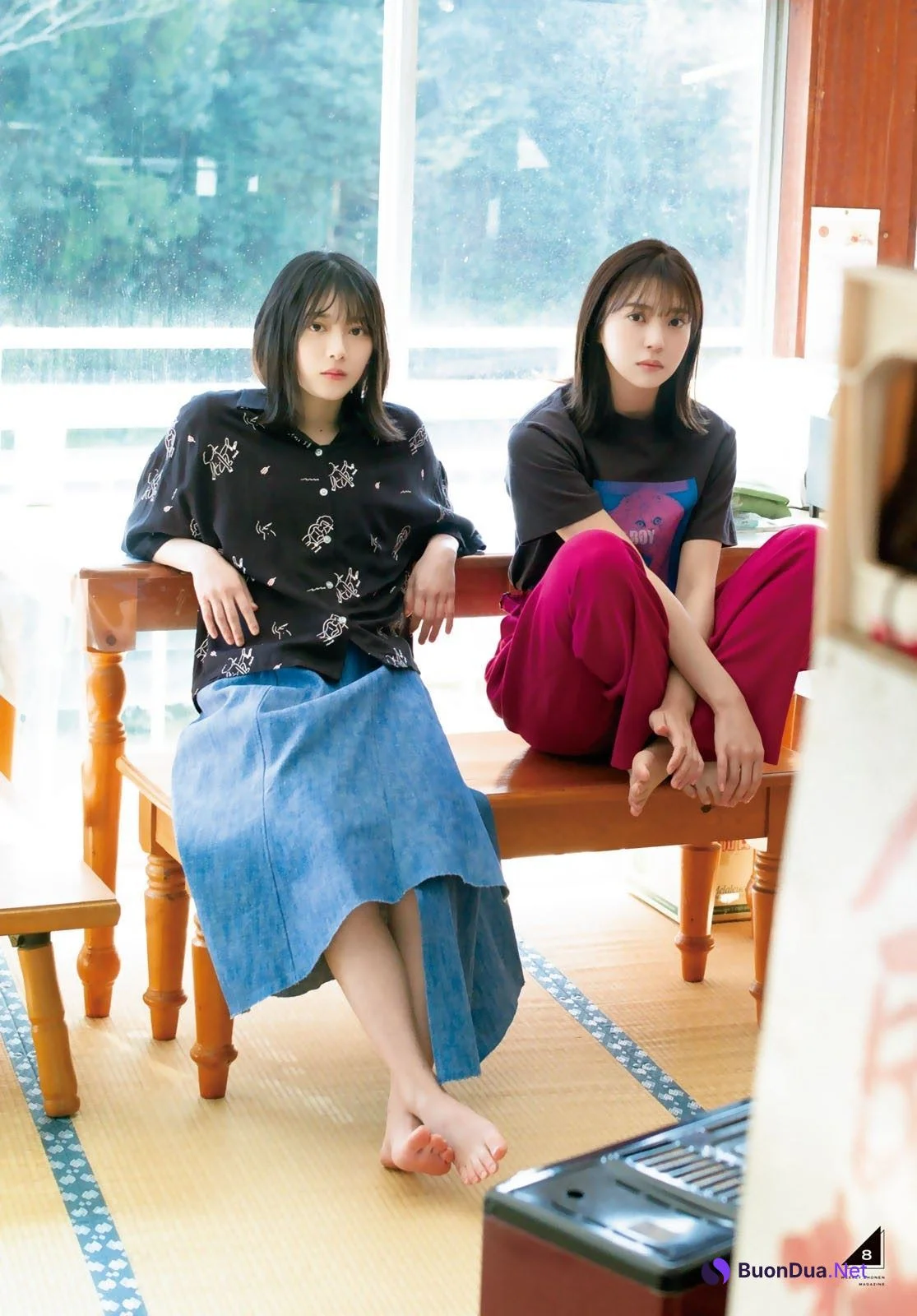Yui Kobayashi 小林由依, Hikaru Morita 森田ひかる, Shonen Magazine 2021 No.20 (週刊少年マガジン 2021年20号) - Photo 11