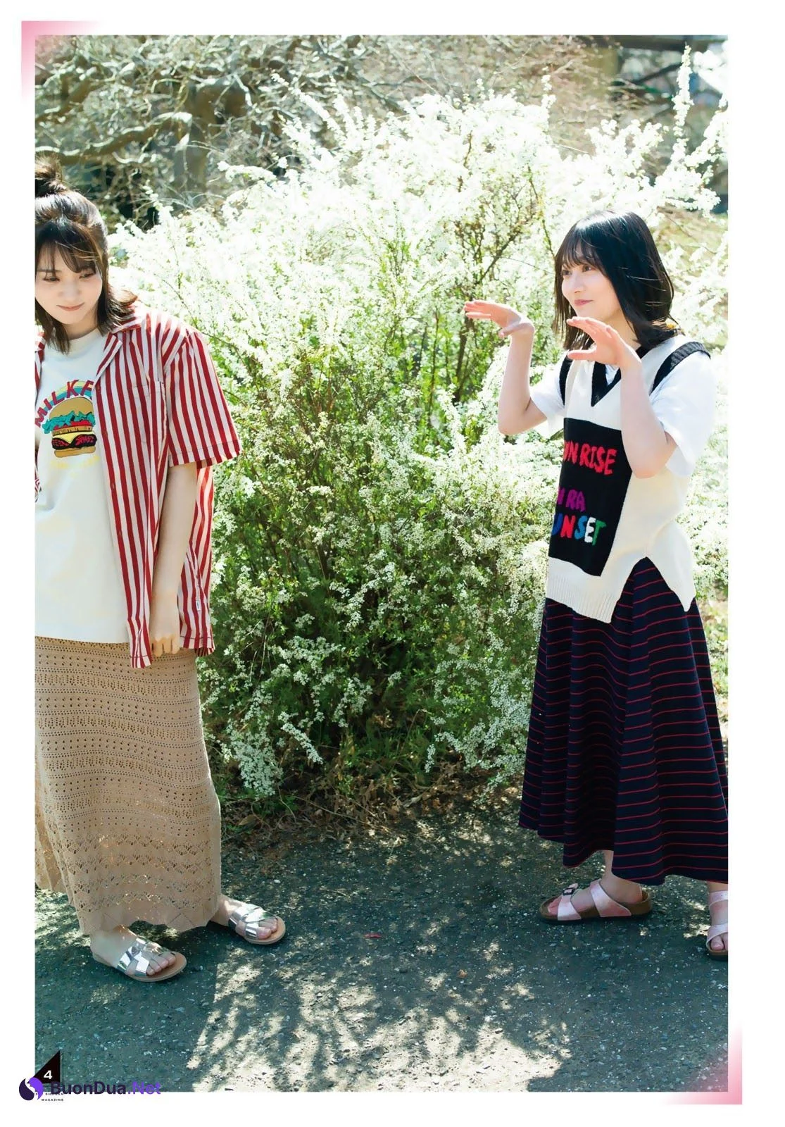 Yui Kobayashi 小林由依, Hikaru Morita 森田ひかる, Shonen Magazine 2021 No.20 (週刊少年マガジン 2021年20号) - Photo 6