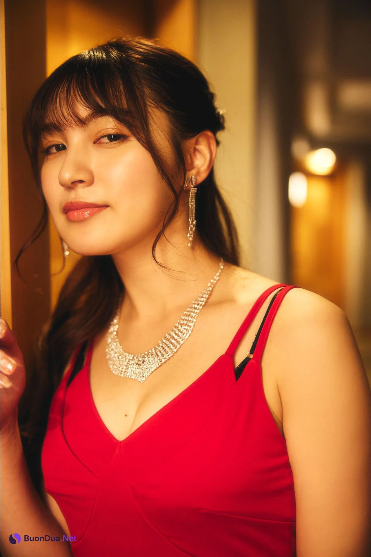 Yui Kojina 神志那結衣, SPA！デジタル写真集 「赤いドレスを脱いだら……」 Set.01 - รูปภาพ 5