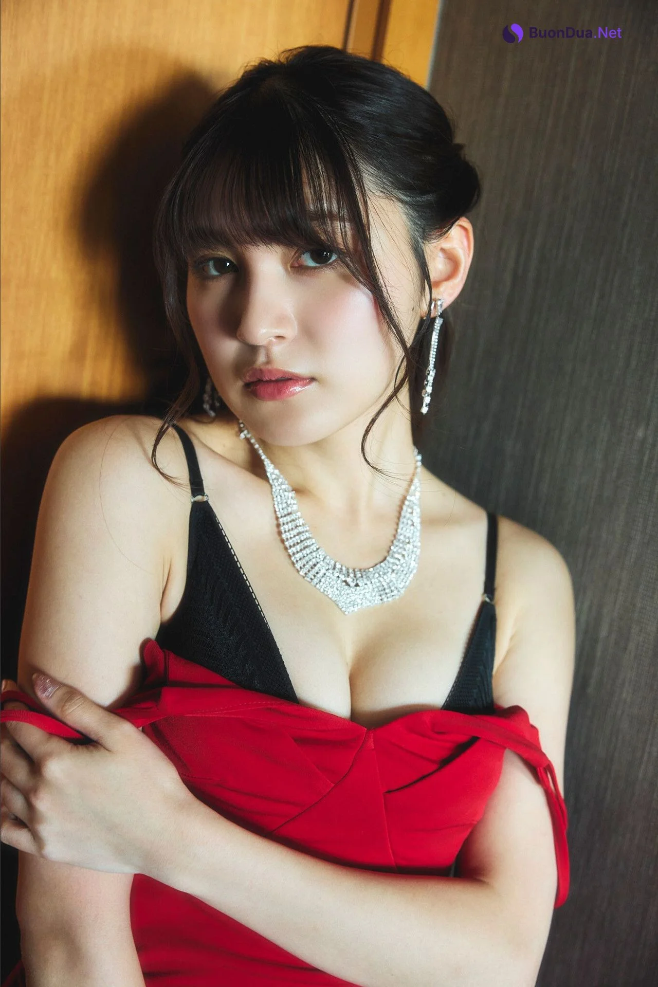 Yui Kojina 神志那結衣, SPA！デジタル写真集 「赤いドレスを脱いだら……」 Set.01 - รูปภาพ 9