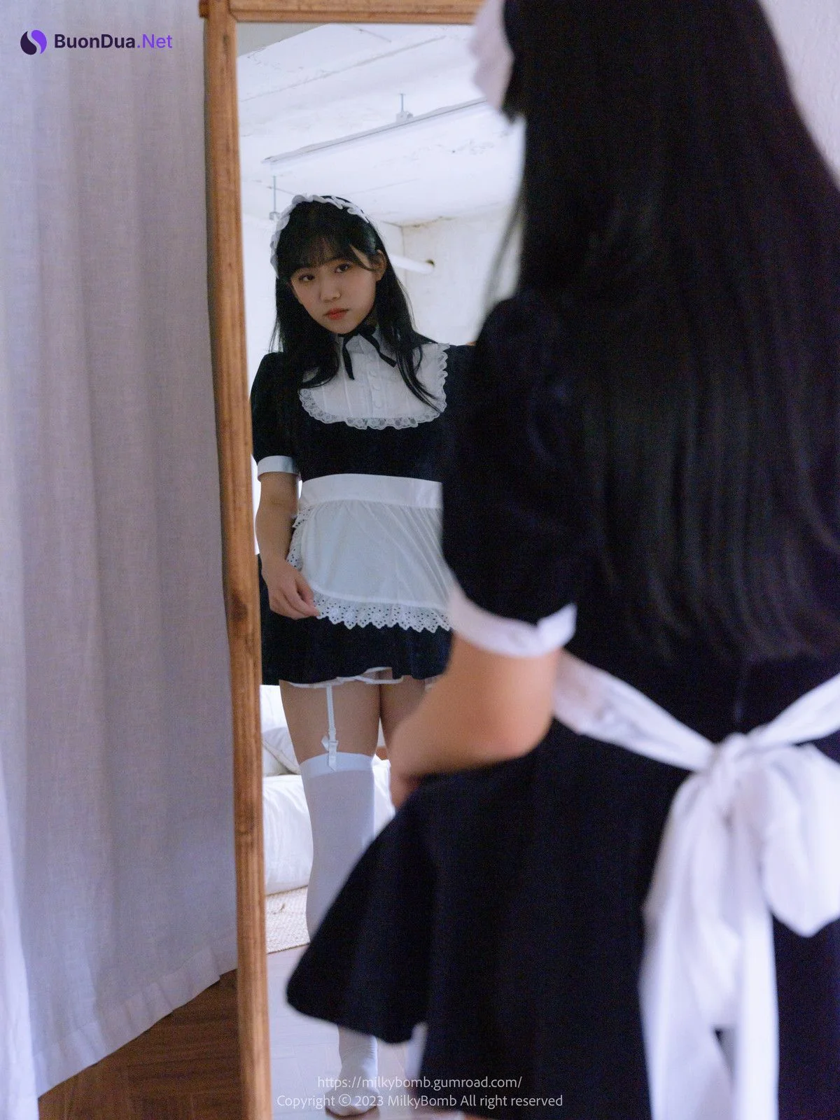 Yui 유이, [MilkyBomb] Maid Set.01 - Photo 11