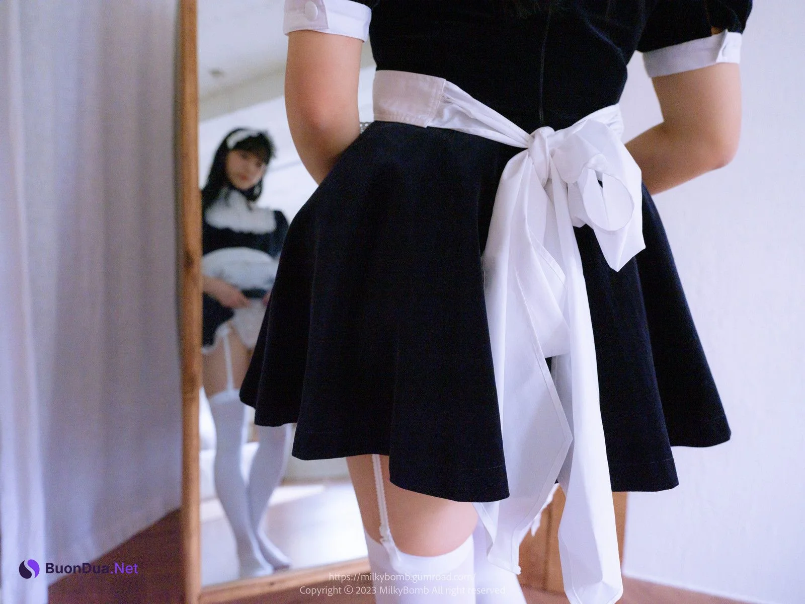 Yui 유이, [MilkyBomb] Maid Set.01 - Photo 19