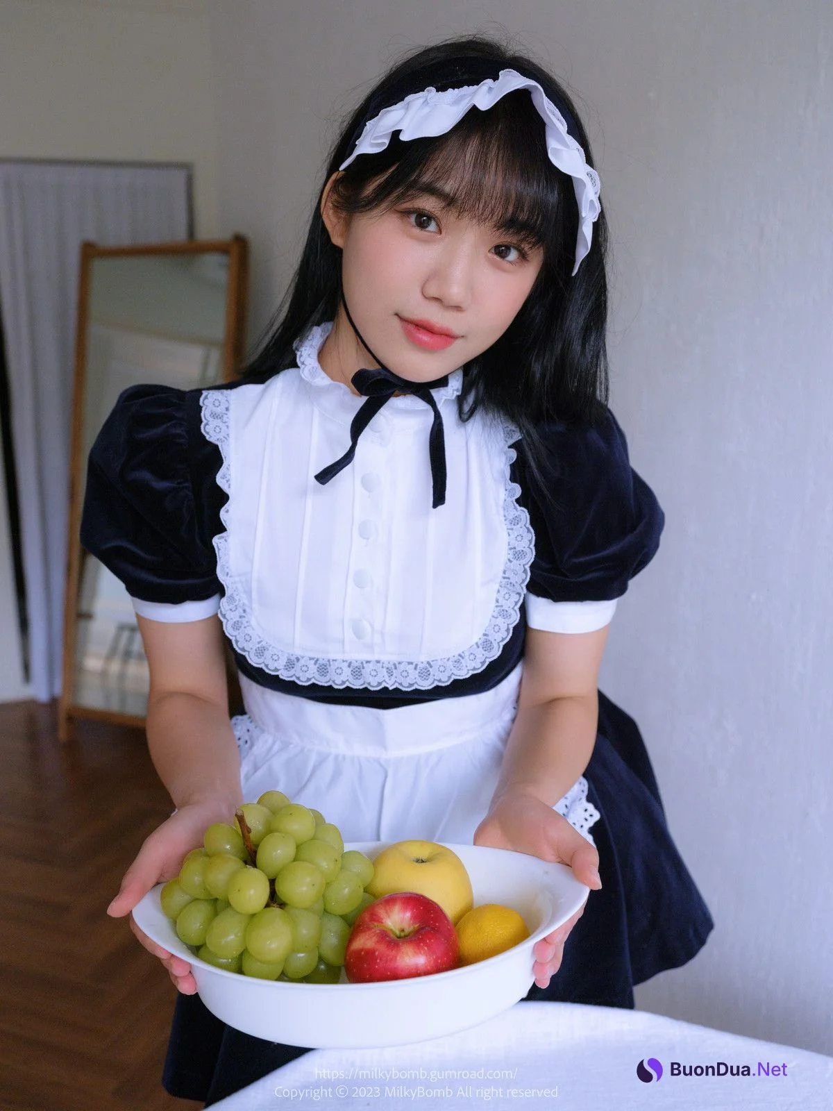Yui 유이, [MilkyBomb] Maid Set.01 - Photo 2