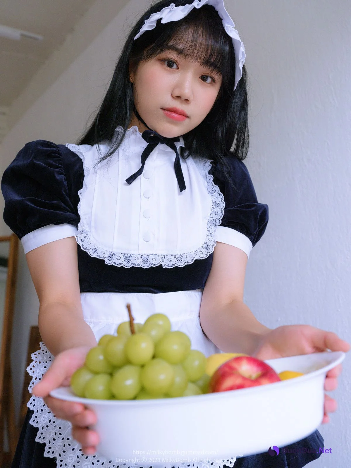 Yui 유이, [MilkyBomb] Maid Set.01 - Photo 3