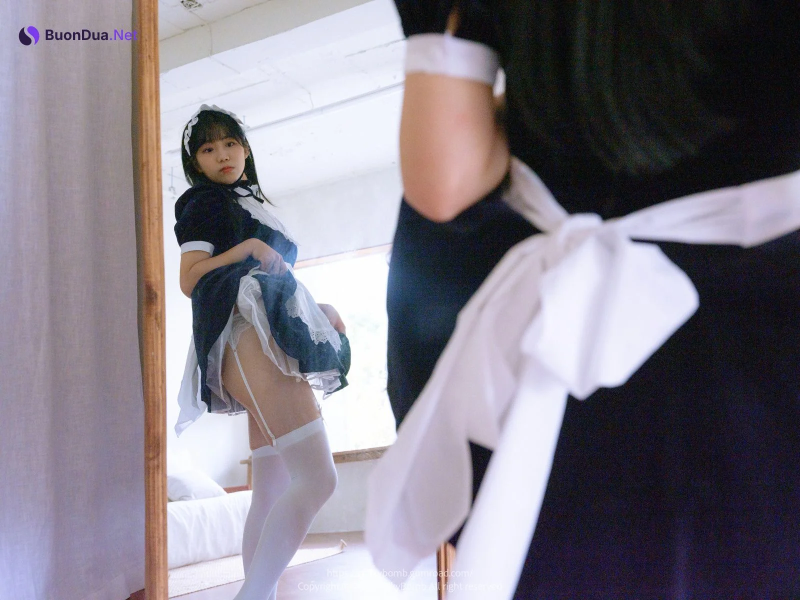 Yui 유이, [MilkyBomb] Maid Set.01 - Photo 6