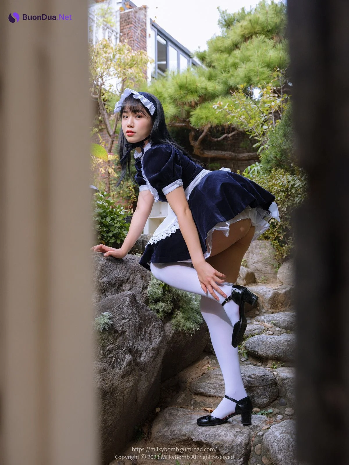 Yui 유이, [MilkyBomb] Maid Set.03 - Photo 18