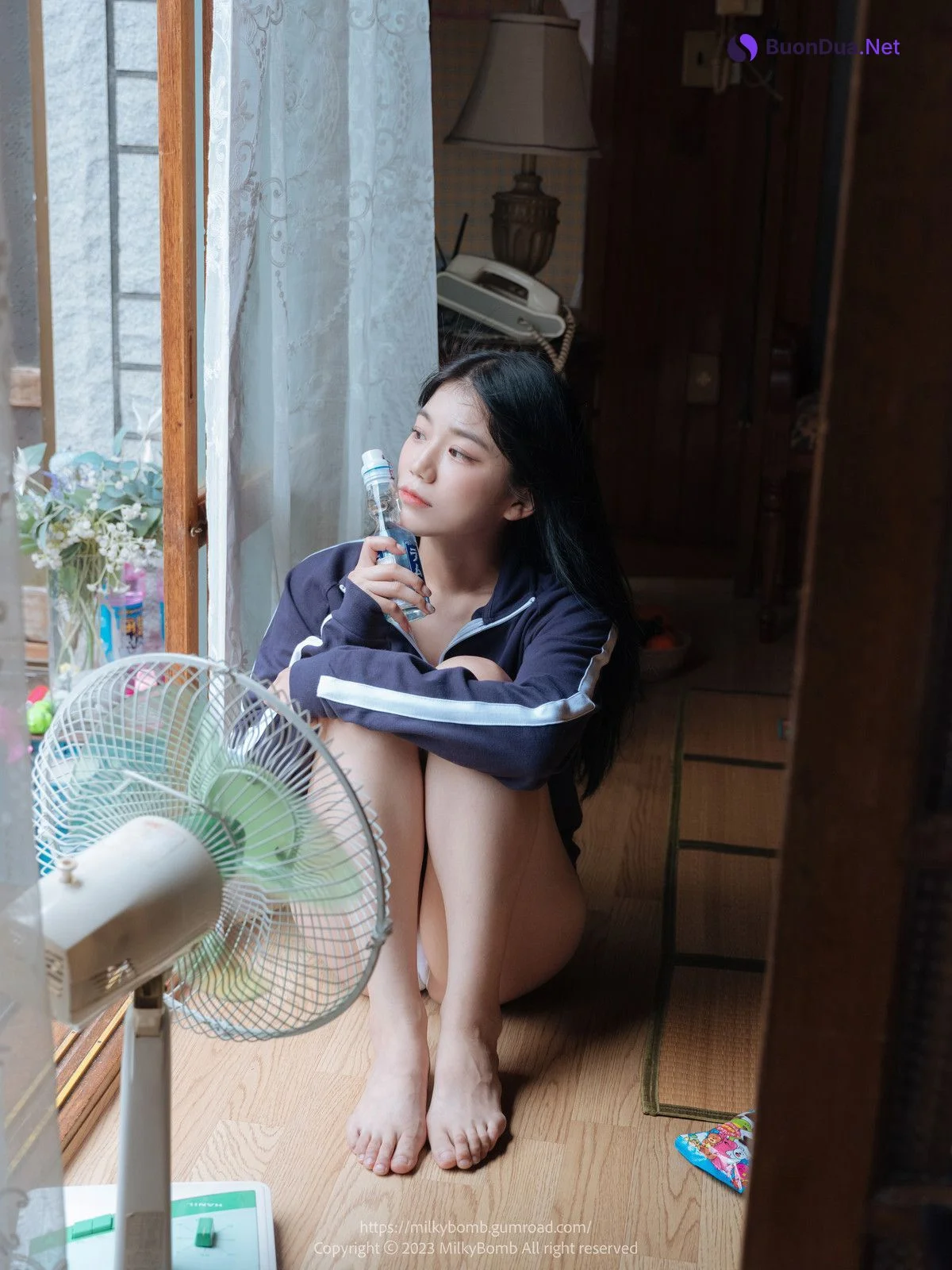 Yui 유이, [MilkyBomb] Tracksuit 체육복 Set.01 - Photo 13