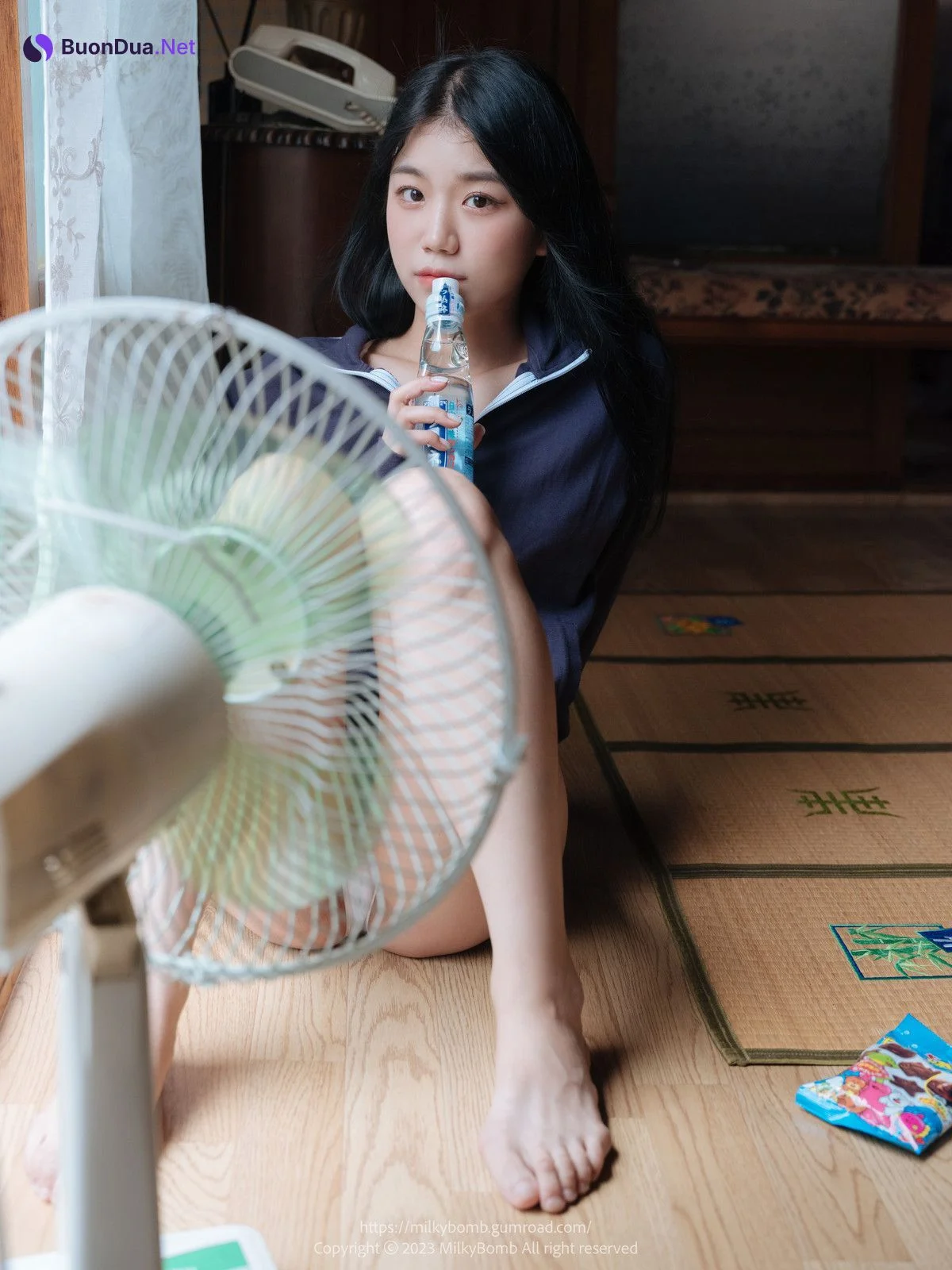 Yui 유이, [MilkyBomb] Tracksuit 체육복 Set.01 - Photo 14