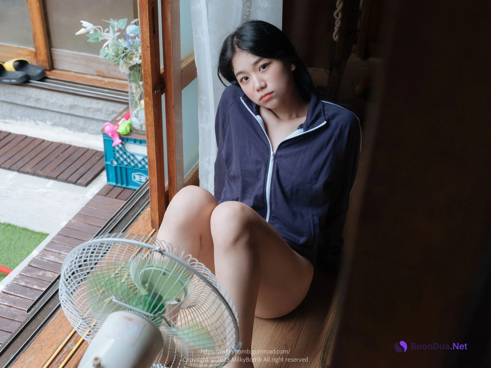 Yui 유이, [MilkyBomb] Tracksuit 체육복 Set.01 - Photo 9