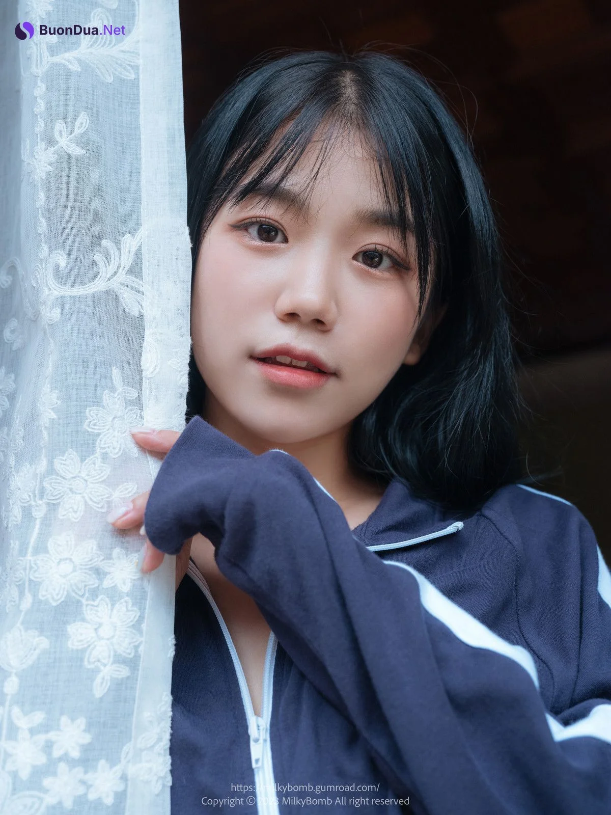 Yui 유이, [MilkyBomb] Tracksuit 체육복 Set.02 - Photo 13