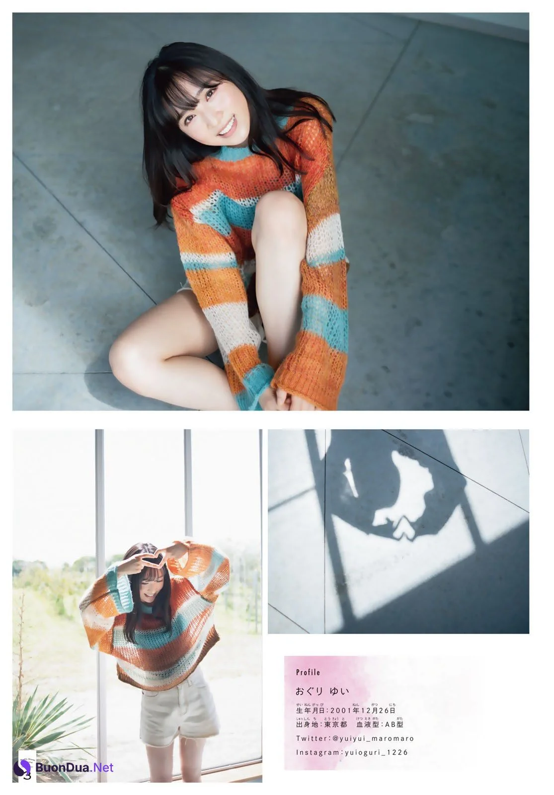 Yui Oguri 小栗有以, Shonen Magazine 2023 No.01 (週刊少年マガジン 2023年1号) - Photo 4