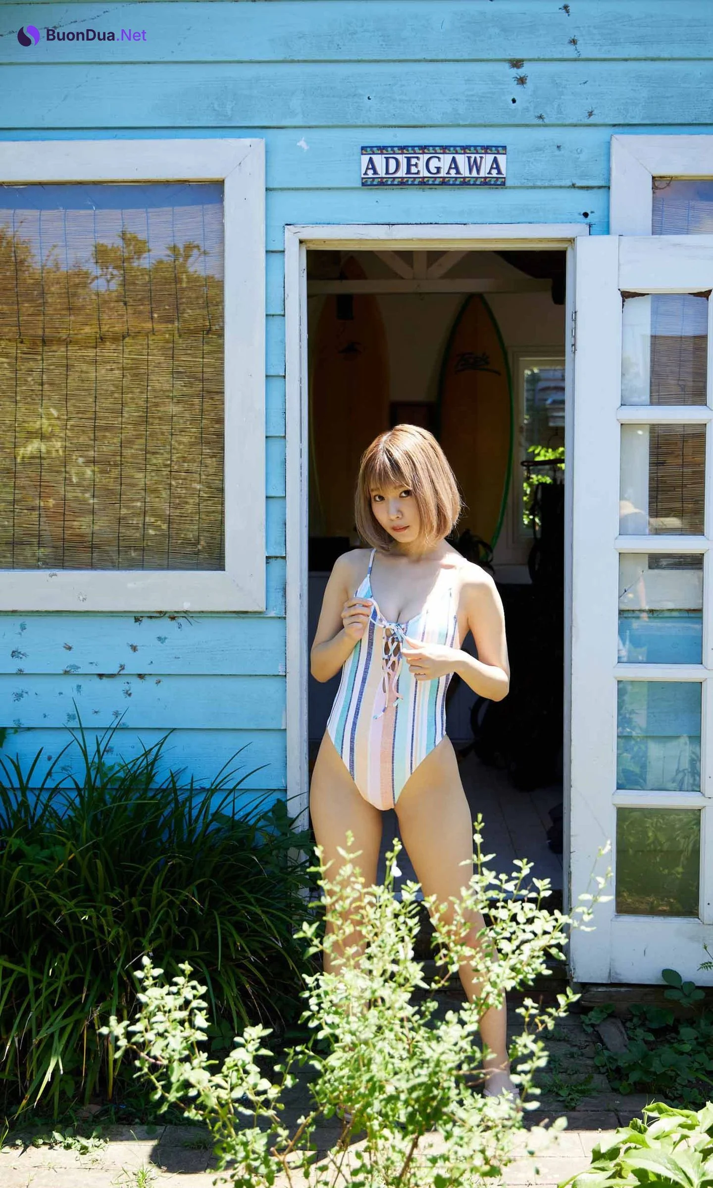 Yui Oku 奥ゆい, 週プレ Photo Book 「吹き飛ばせ！」 Set.03 - Photo 14