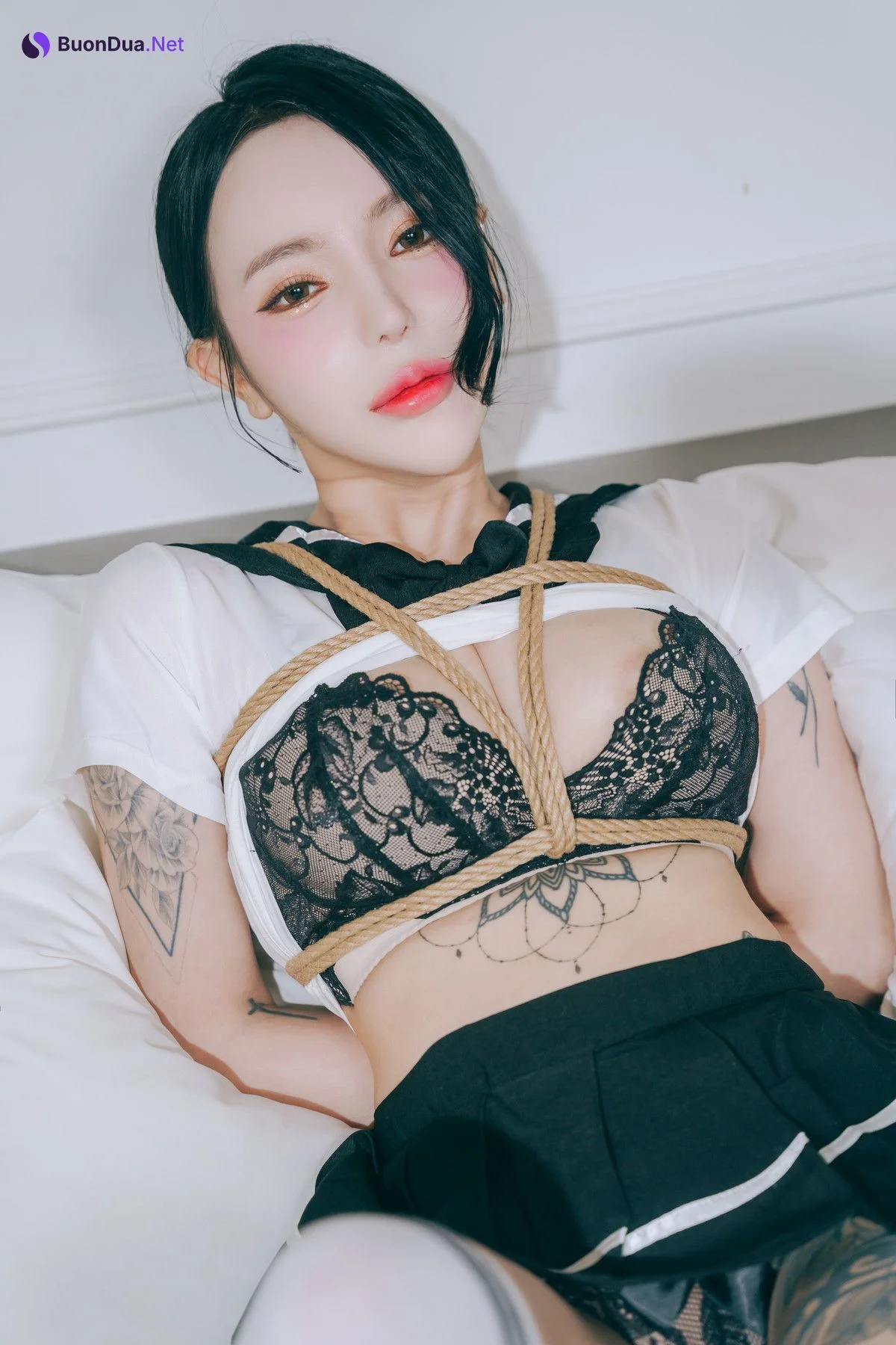 Yuju 유주, [PUSSYLET] Vol.49 Bondage - Photo 18