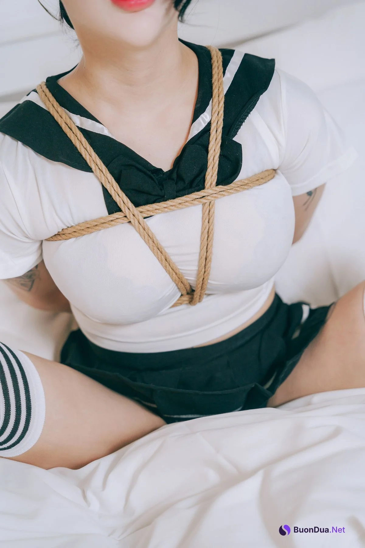 Yuju 유주, [PUSSYLET] Vol.49 Bondage - Photo 4