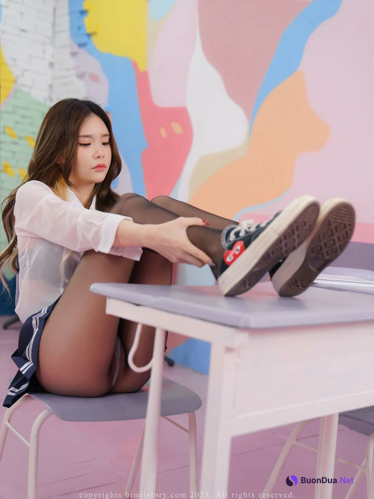 Yuka 유카, [Bimilstory] Yuka is in Secret Class Set.02 - Photo 12