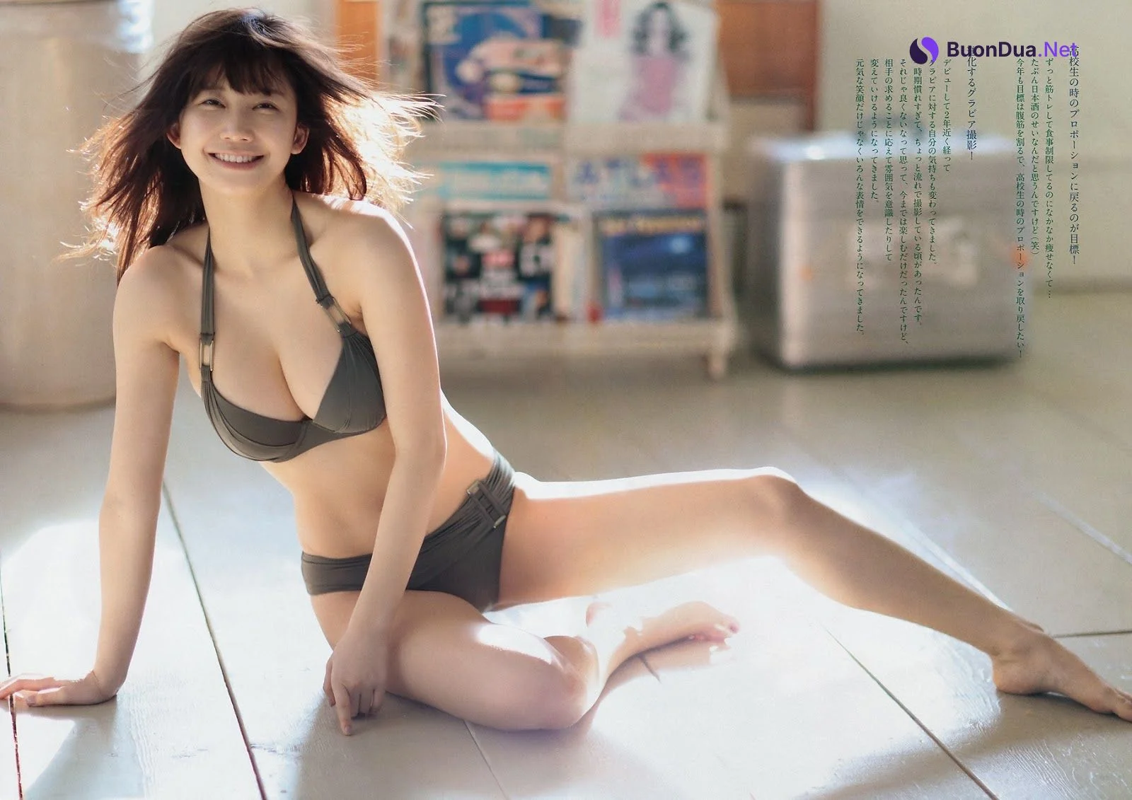 Yuka Ogura 小倉優香, Big Comic Spirits 2019 No.11 (ビッグコミックスピリッツ 2019年11号) - Photo 3
