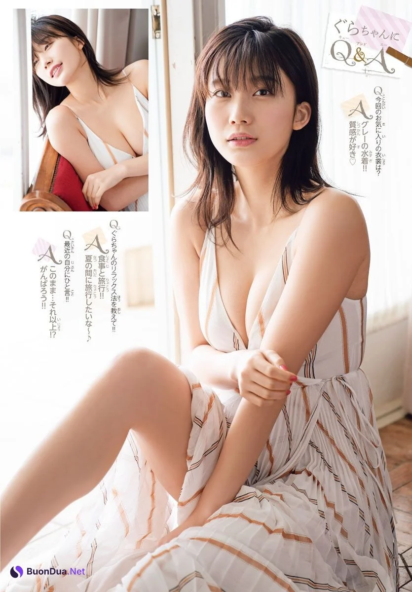 Yuka Ogura 小倉優香, Shonen Champion 2019 No.01 (少年チャンピオン 2019年1号) - Photo 5