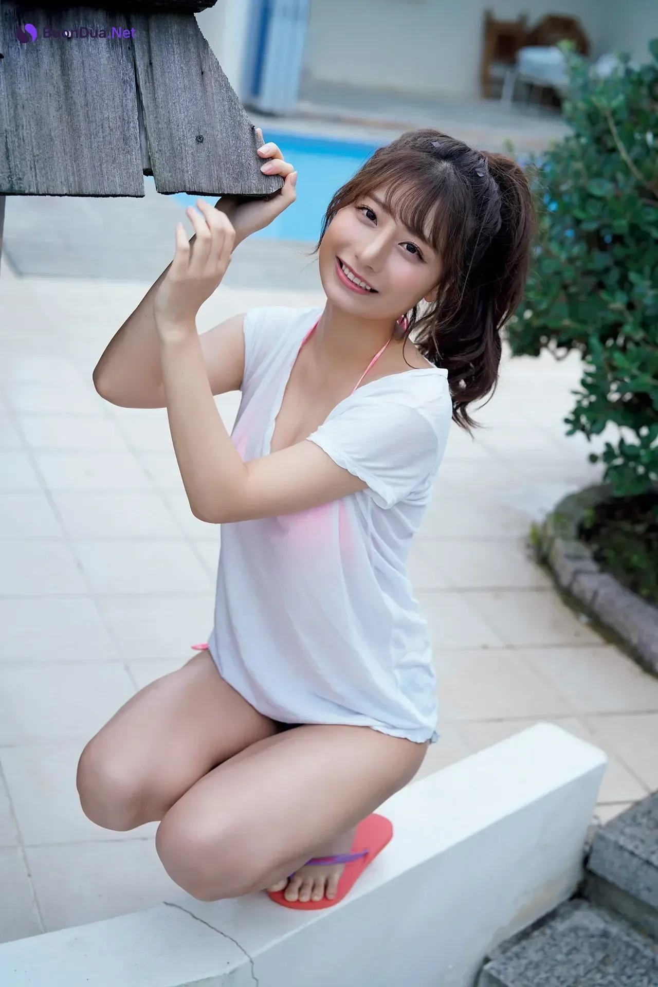 Yuka Suzuki 鈴木優香, FLASHデジタル写真集 「スキャンダルFカップ Vol.1」 - Photo 4