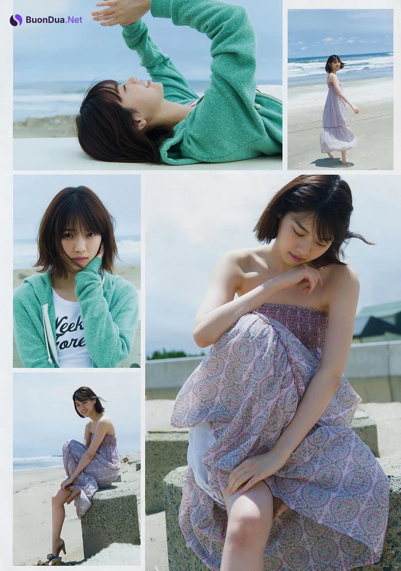 Yuki Yoda 与田祐希, Nanase Nishino 西野七瀬, Young Magazine 2018 No.25 (ヤングマガジン 2018年25号) - Photo 10