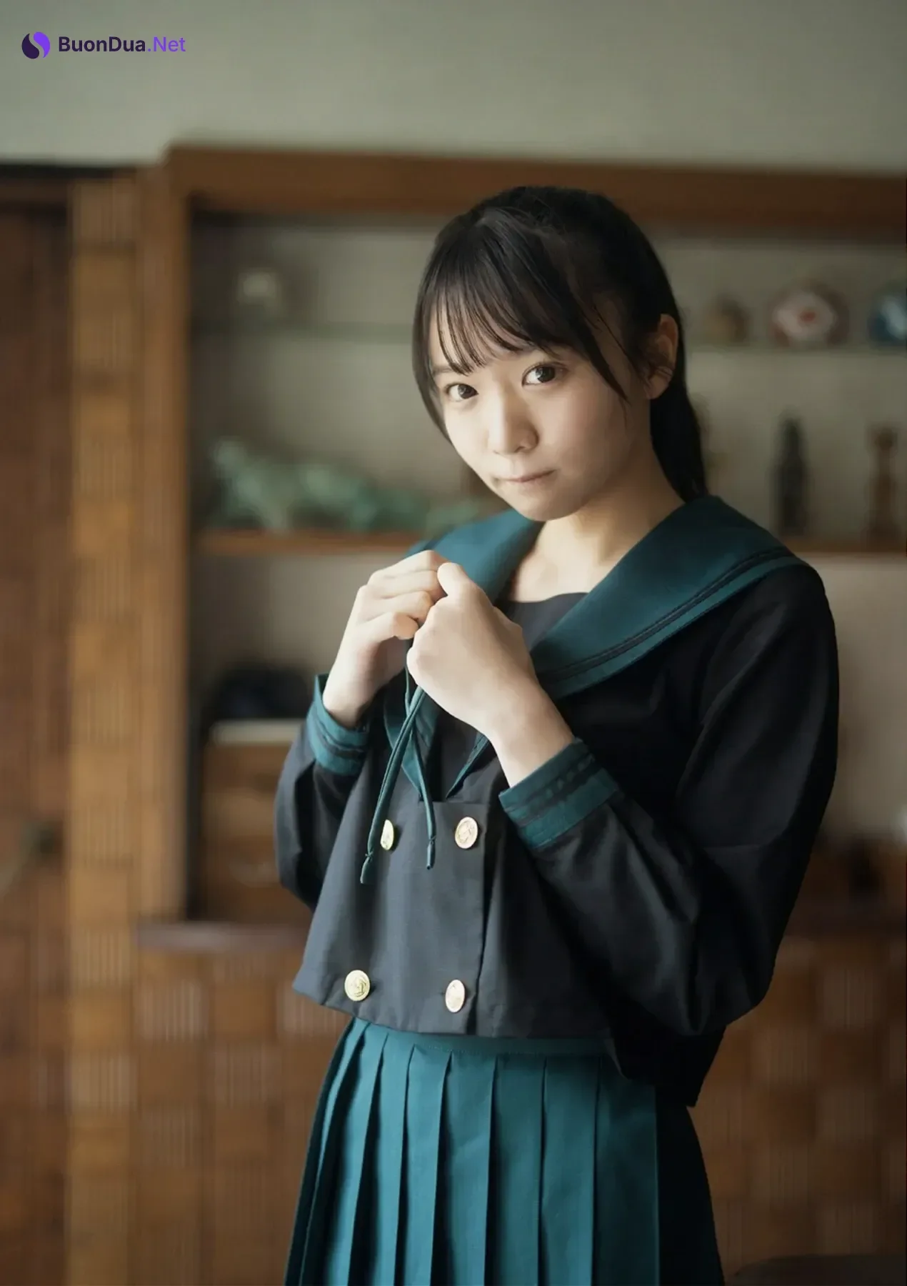 Yuko Tsubakino 椿野ゆうこ – BUBKAデジタル写真集 「部屋とセーラー服と私」 - รูปภาพ 10