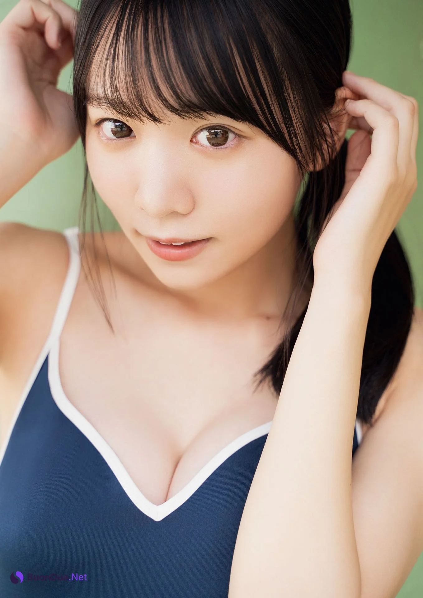 Yuko Tsubakino 椿野ゆうこ, デジタル限定 YJ Photo Book 「BACK IN すく～る」 Set.01 - Photo 3