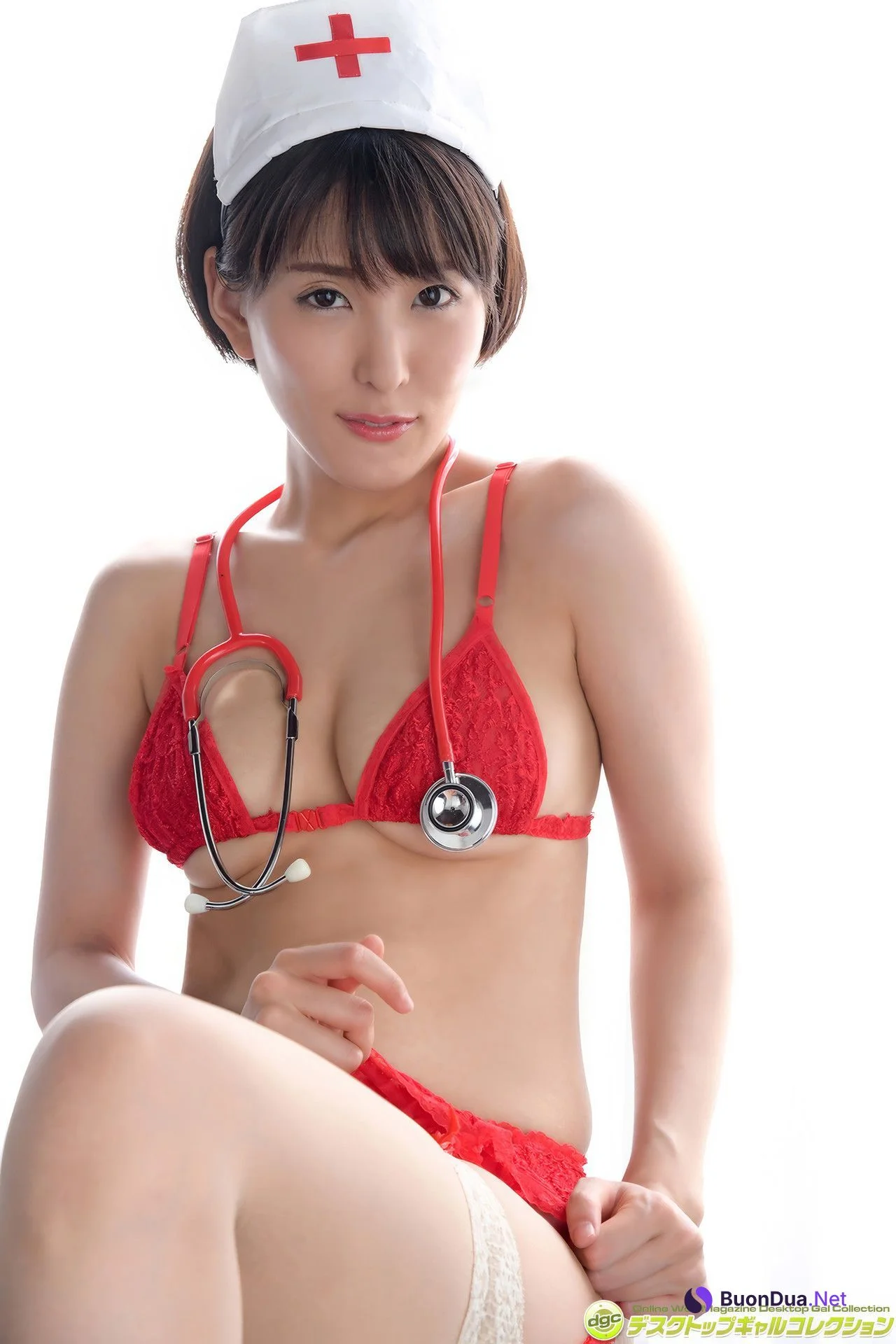 Yumi Asahina 朝比奈祐未, DGC 写真集 自慢のエロボディにカメラがイン・アウト！ Set.02 - Photo 19