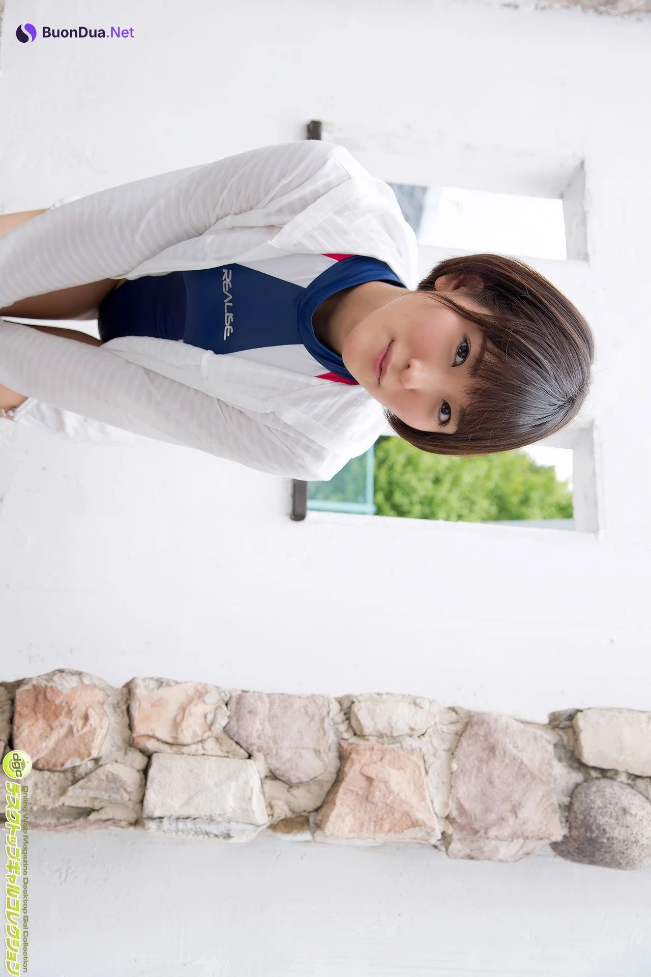 Yumi Asahina 朝比奈祐未, DGC 写真集 自慢のエロボディにカメラがイン・アウト！ Set.03 - Photo 6