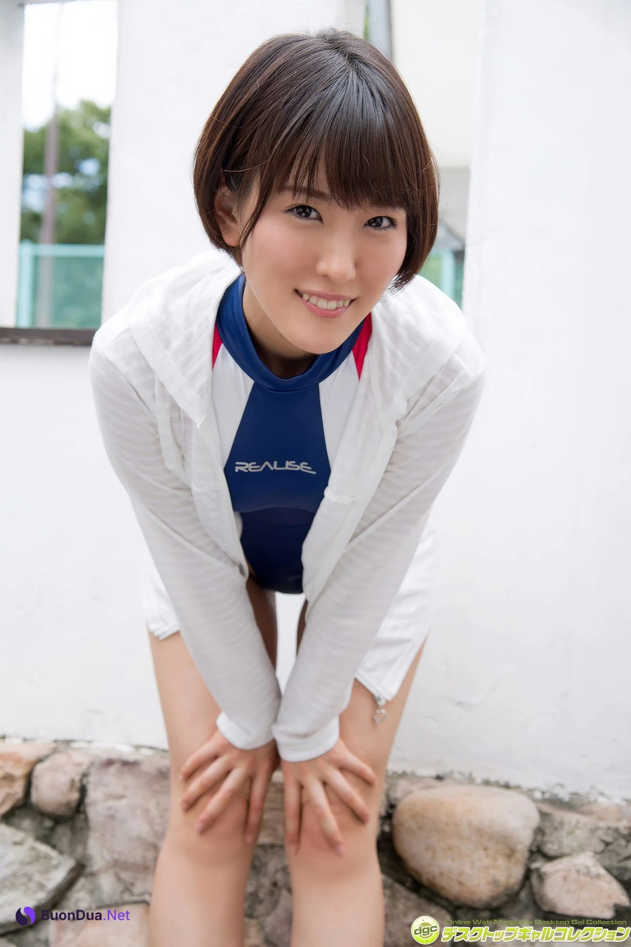 Yumi Asahina 朝比奈祐未, DGC 写真集 自慢のエロボディにカメラがイン・アウト！ Set.03 - Photo 7