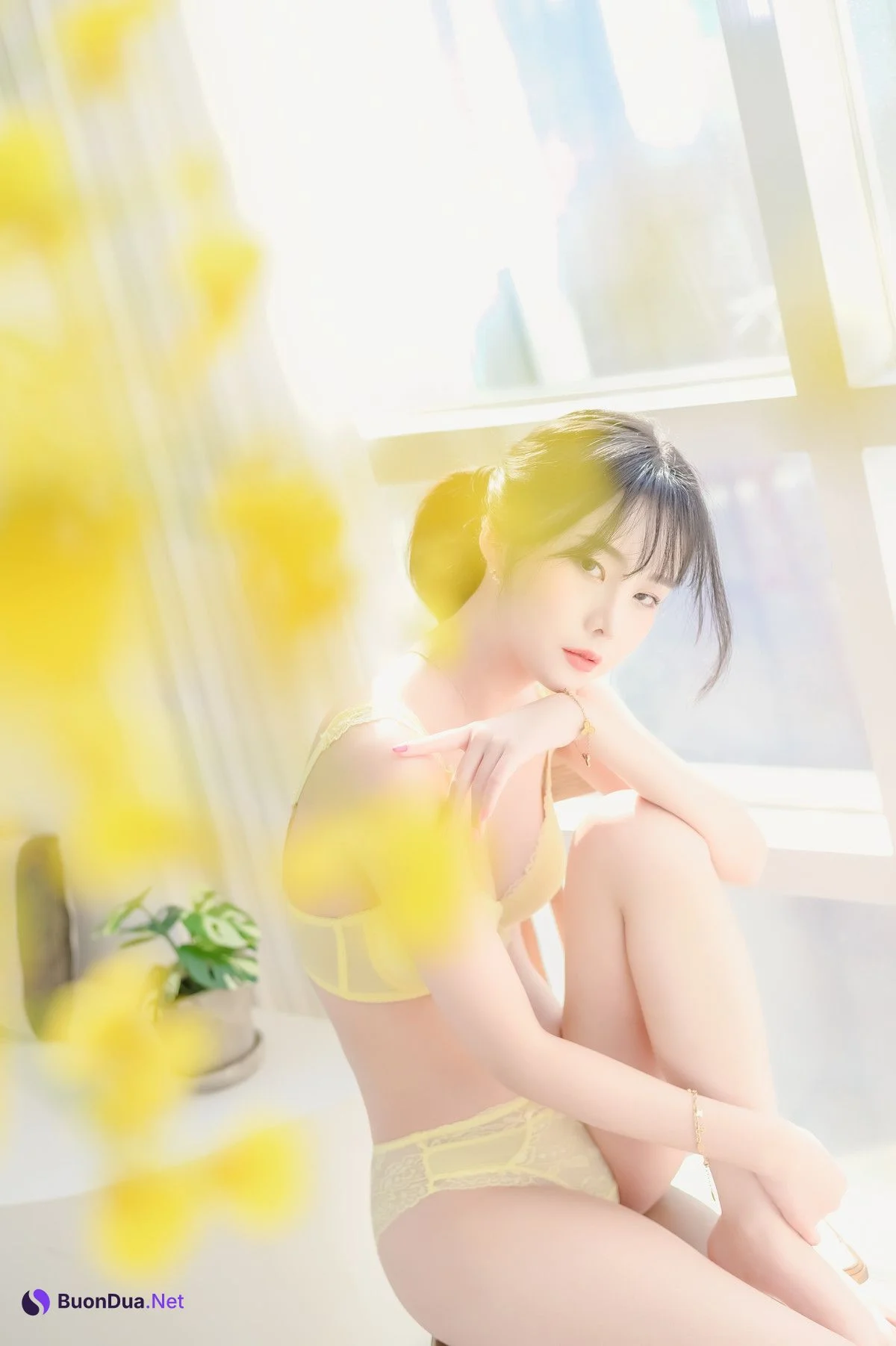 Yuna 유나, [Patreon] Flowers - รูปภาพ 12