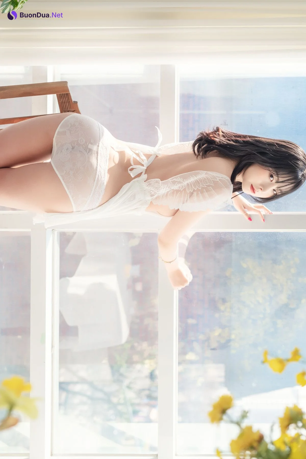 Yuna 유나, [Patreon] Flowers - รูปภาพ 15