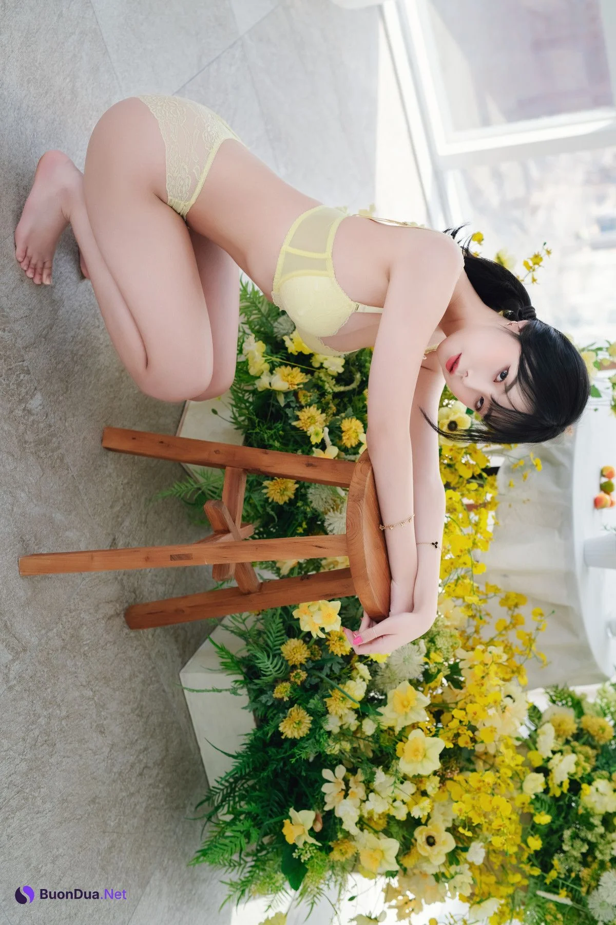Yuna 유나, [Patreon] Flowers - รูปภาพ 3