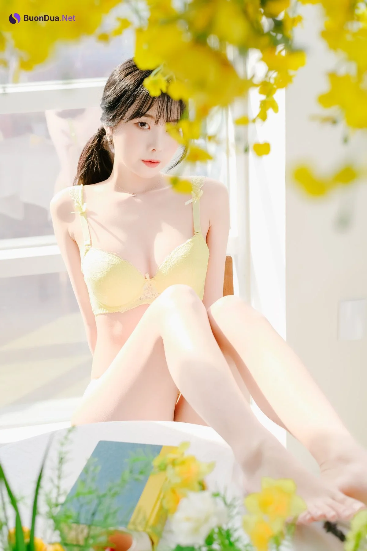 Yuna 유나, [Patreon] Flowers - รูปภาพ 9