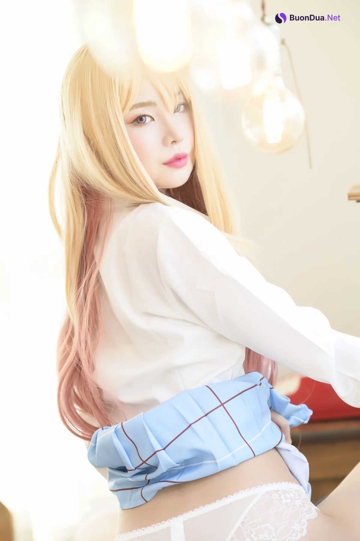 Yuna 유나, [Patreon] Marin Kitagawa & Pink Top - Photo 10