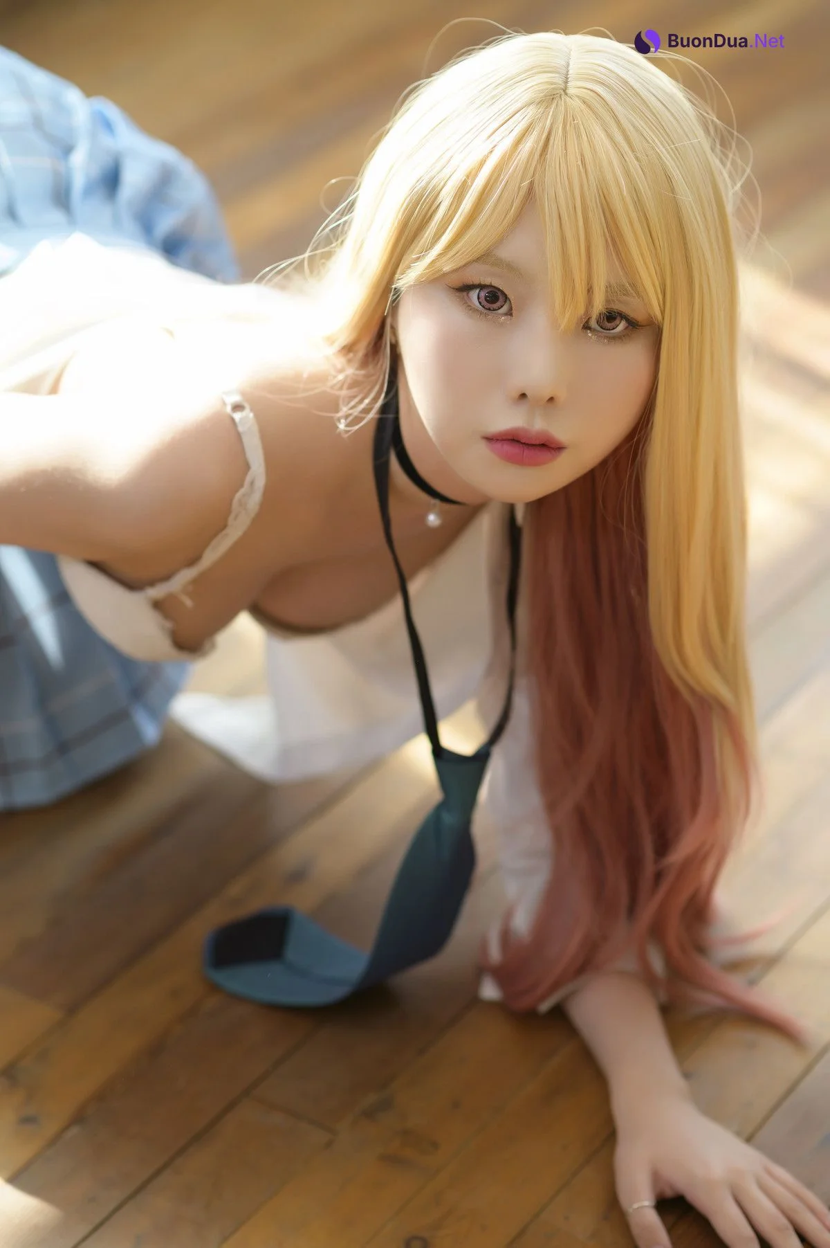 Yuna 유나, [Patreon] Marin Kitagawa & Pink Top - Photo 16
