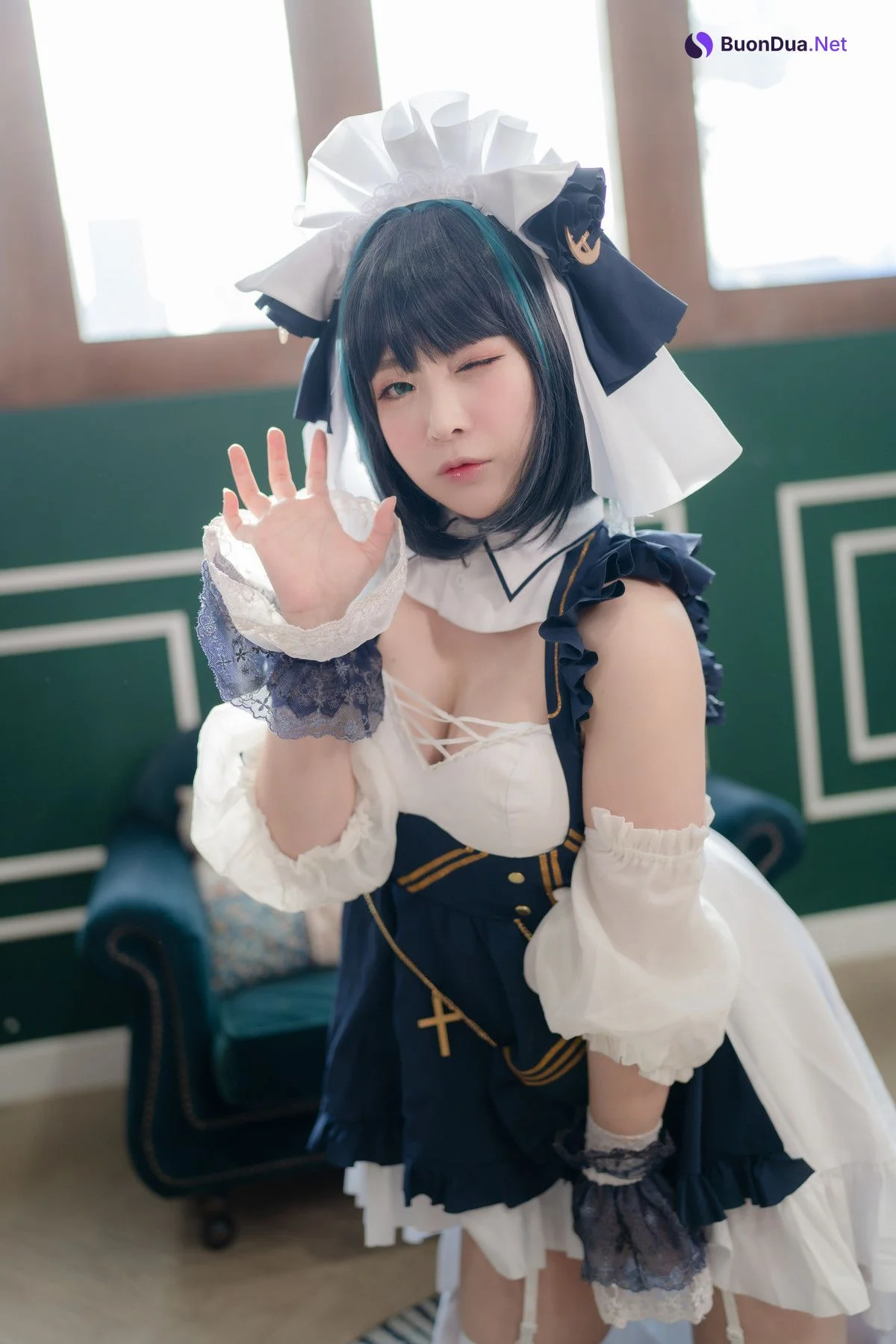 Yuna 유나, Photobook Vol.07 AzurLane HMS Cheshire Set.02 - Photo 2