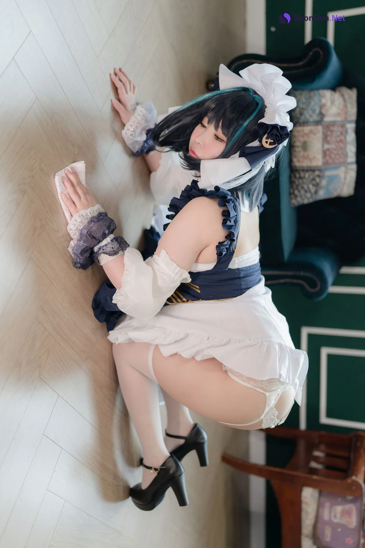 Yuna 유나, Photobook Vol.07 AzurLane HMS Cheshire Set.03 - Photo 8