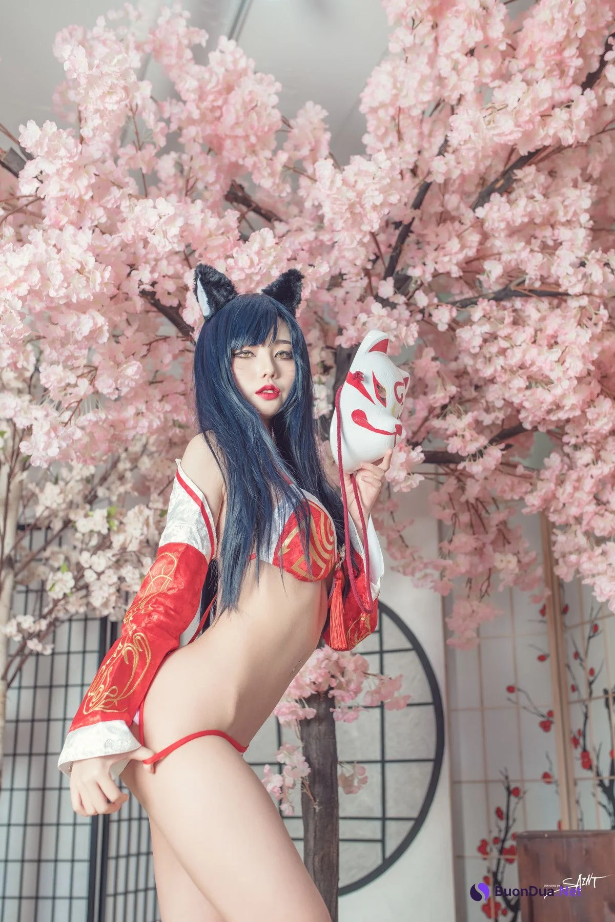 YUNA 윤아, [SAINT Photolife] Ahri Set.01 - Photo 3