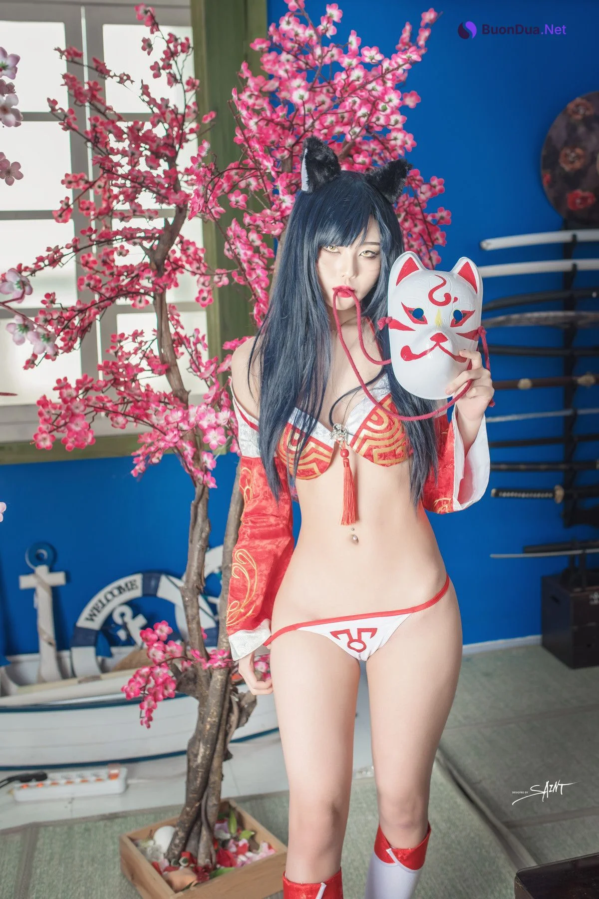 YUNA 윤아, [SAINT Photolife] Ahri Set.01 - Photo 6