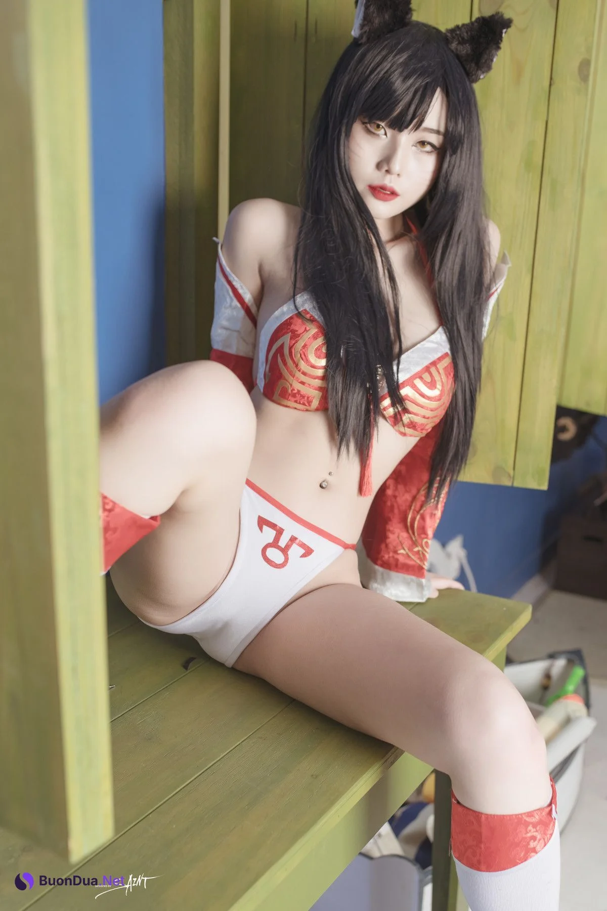YUNA 윤아, [SAINT Photolife] Ahri Set.02 - Photo 12