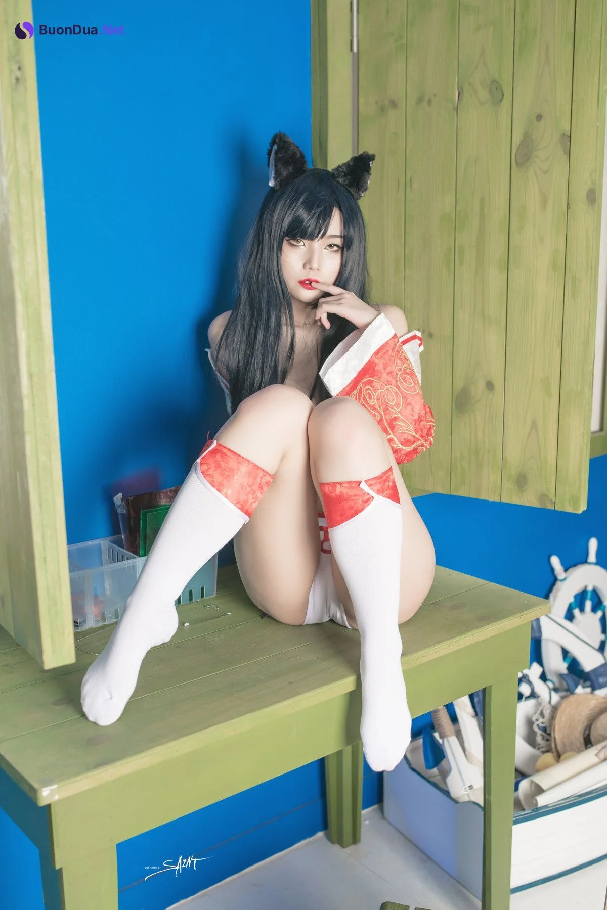 YUNA 윤아, [SAINT Photolife] Ahri Set.02 - Photo 13