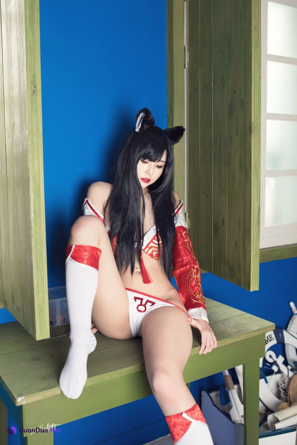 YUNA 윤아, [SAINT Photolife] Ahri Set.02 - Photo 5