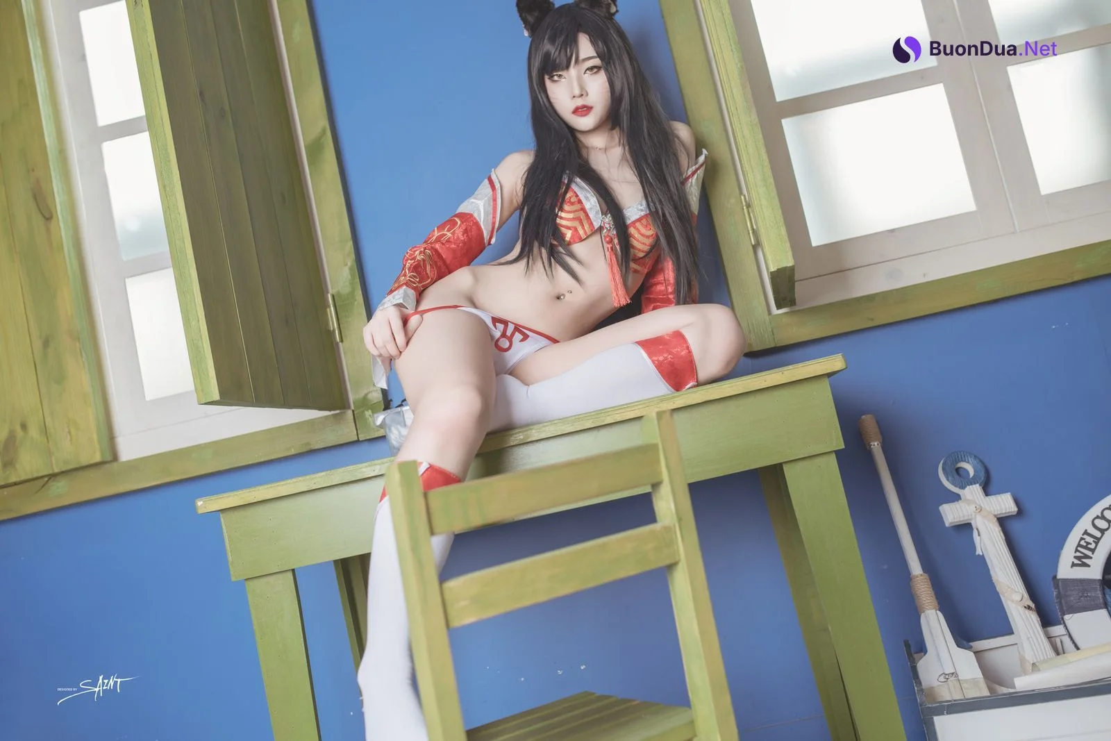 YUNA 윤아, [SAINT Photolife] Ahri Set.02 - Photo 9